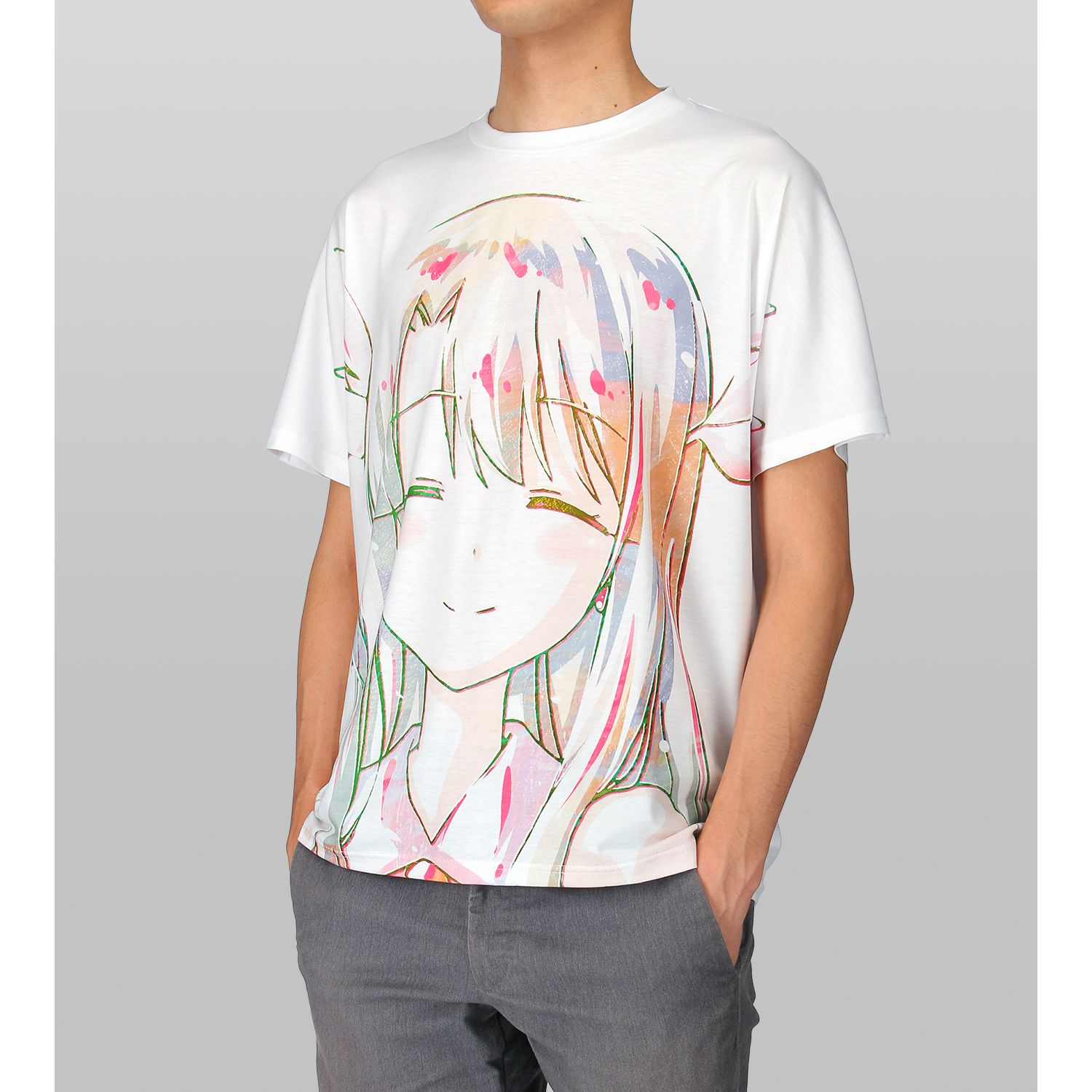 Fate/kaleid liner Prisma☆Illya プリズマ☆ファンタズム イリヤ Ani-Art フルグラフィックTシャツユニセックス(サイズ/M) Image 4 | AniSmile