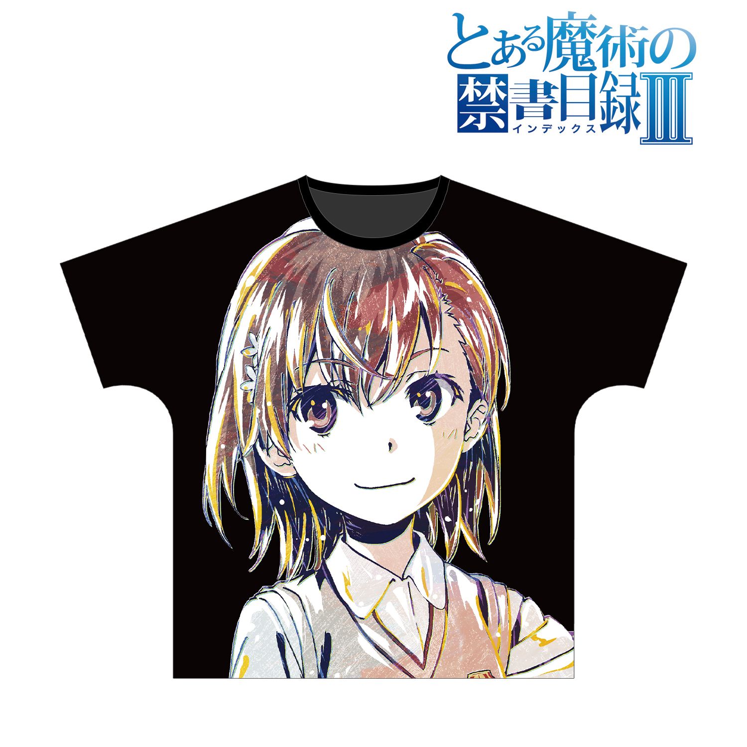 とある魔術の禁書目録Ⅲ 御坂美琴 Ani-Art フルグラフィックTシャツユニセックス(サイズ/S) 图片 2 | AniSmile