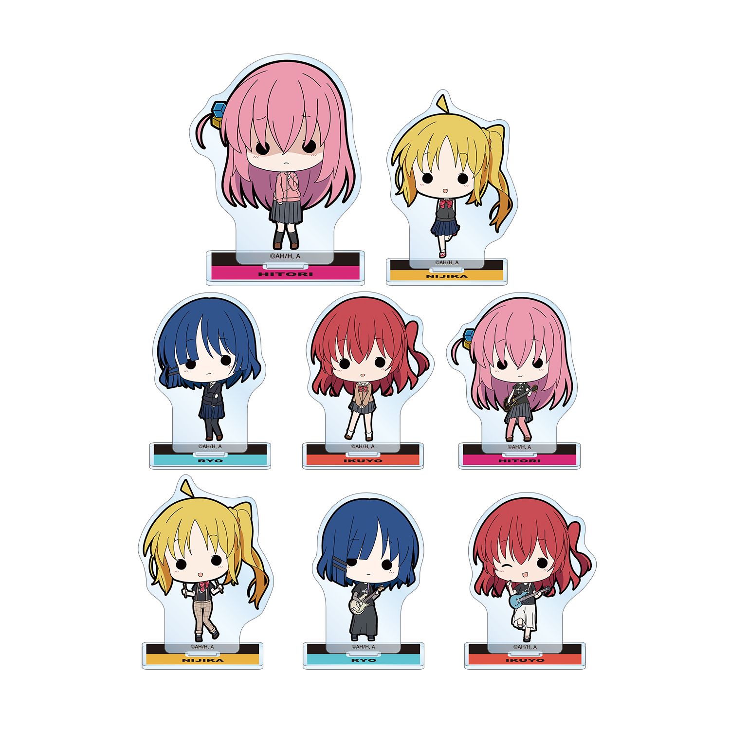 アニメ「ぼっち・ざ・ろっく!」 トレーディング TINY アクリルスタンド(単位/単品) - AniSmile