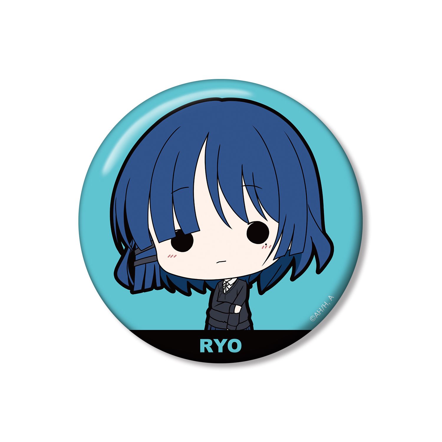 アニメ「ぼっち・ざ・ろっく!」 山田リョウ TINY 76mm缶バッジ ver.A - AniSmile