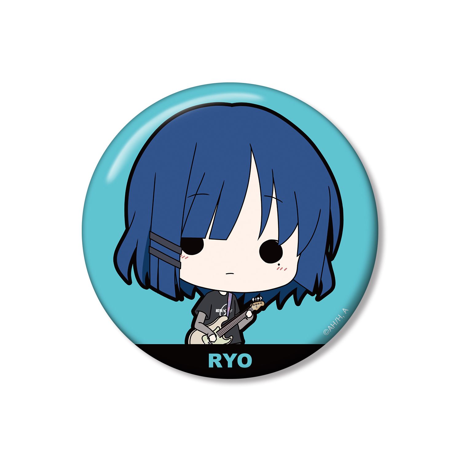 アニメ「ぼっち・ざ・ろっく!」 山田リョウ TINY 76mm缶バッジ ver.B - AniSmile
