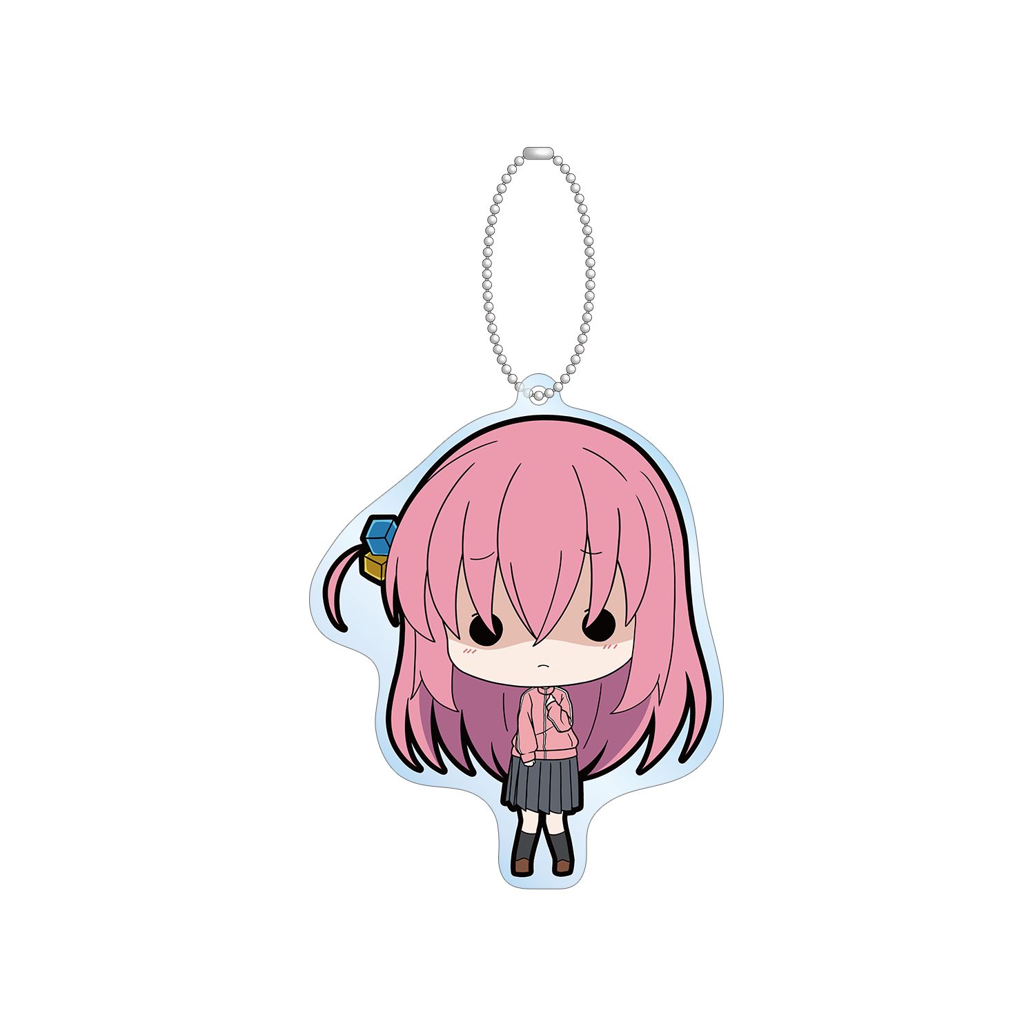 アニメ「ぼっち・ざ・ろっく!」 後藤ひとり TINY BIGアクリルキーホルダー ver.A - AniSmile