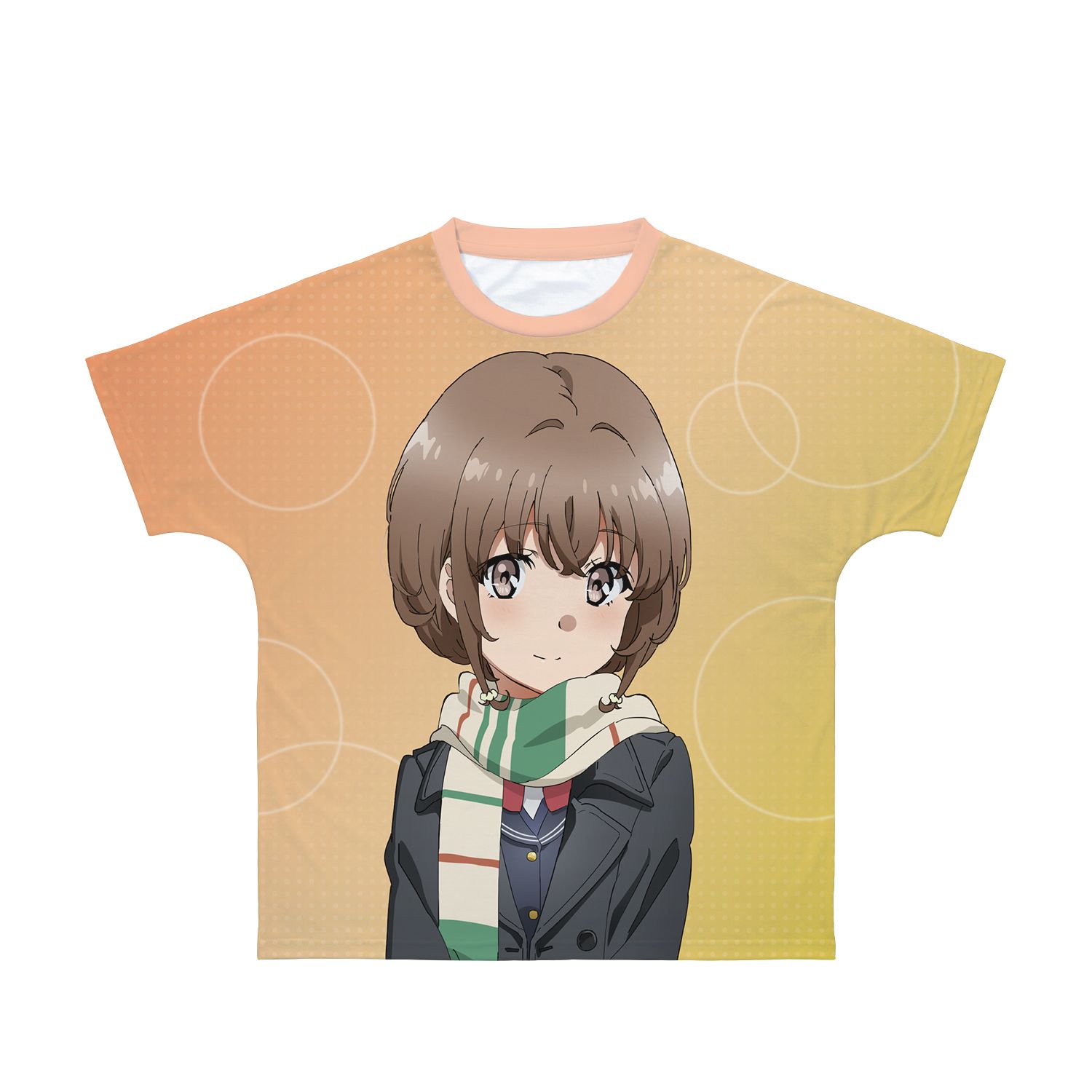 青春ブタ野郎はおでかけシスターの夢を見ない 梓川花楓 フルグラフィックTシャツユニセックス(サイズ/L) Image 2 | AniSmile