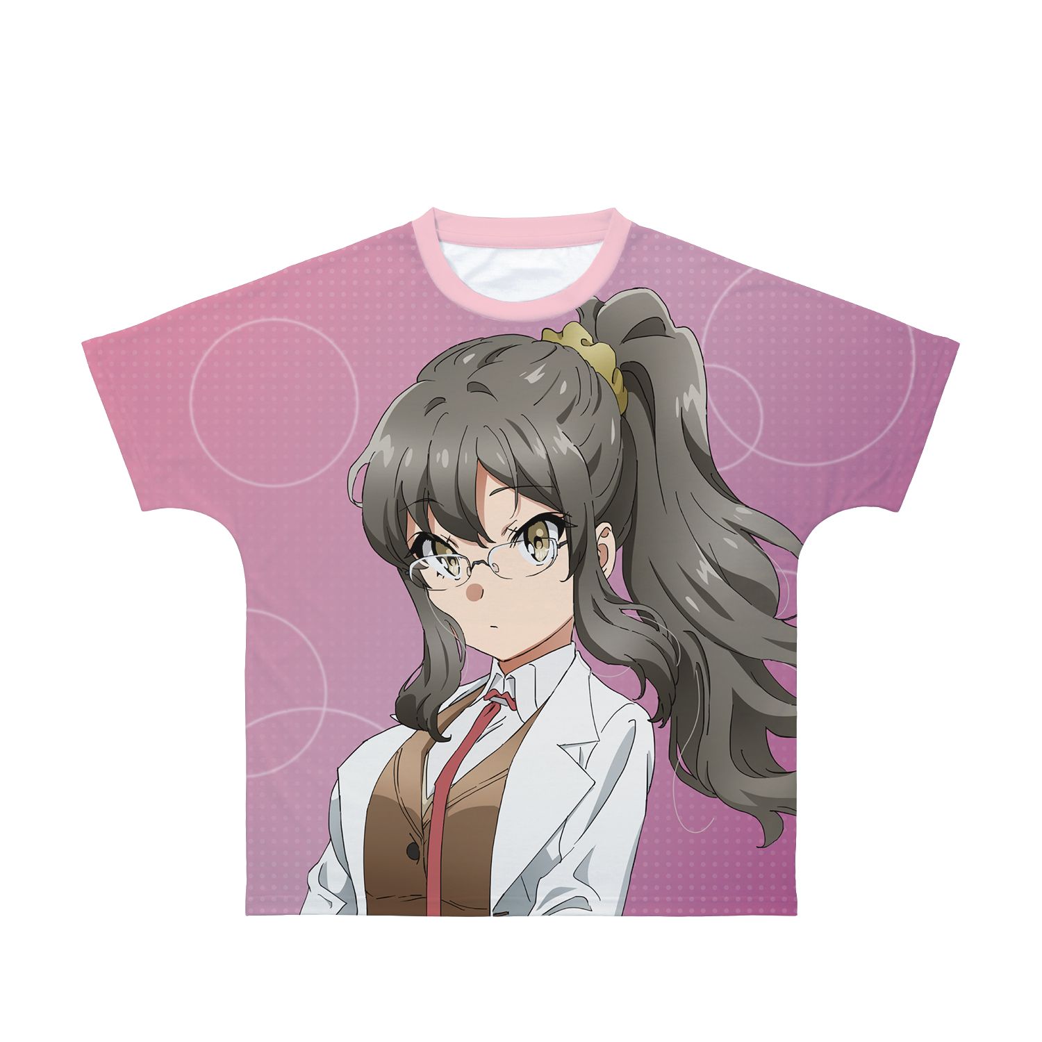 青春ブタ野郎はおでかけシスターの夢を見ない 双葉理央 フルグラフィックTシャツユニセックス(サイズ/XXS) - official product image | AniSmile