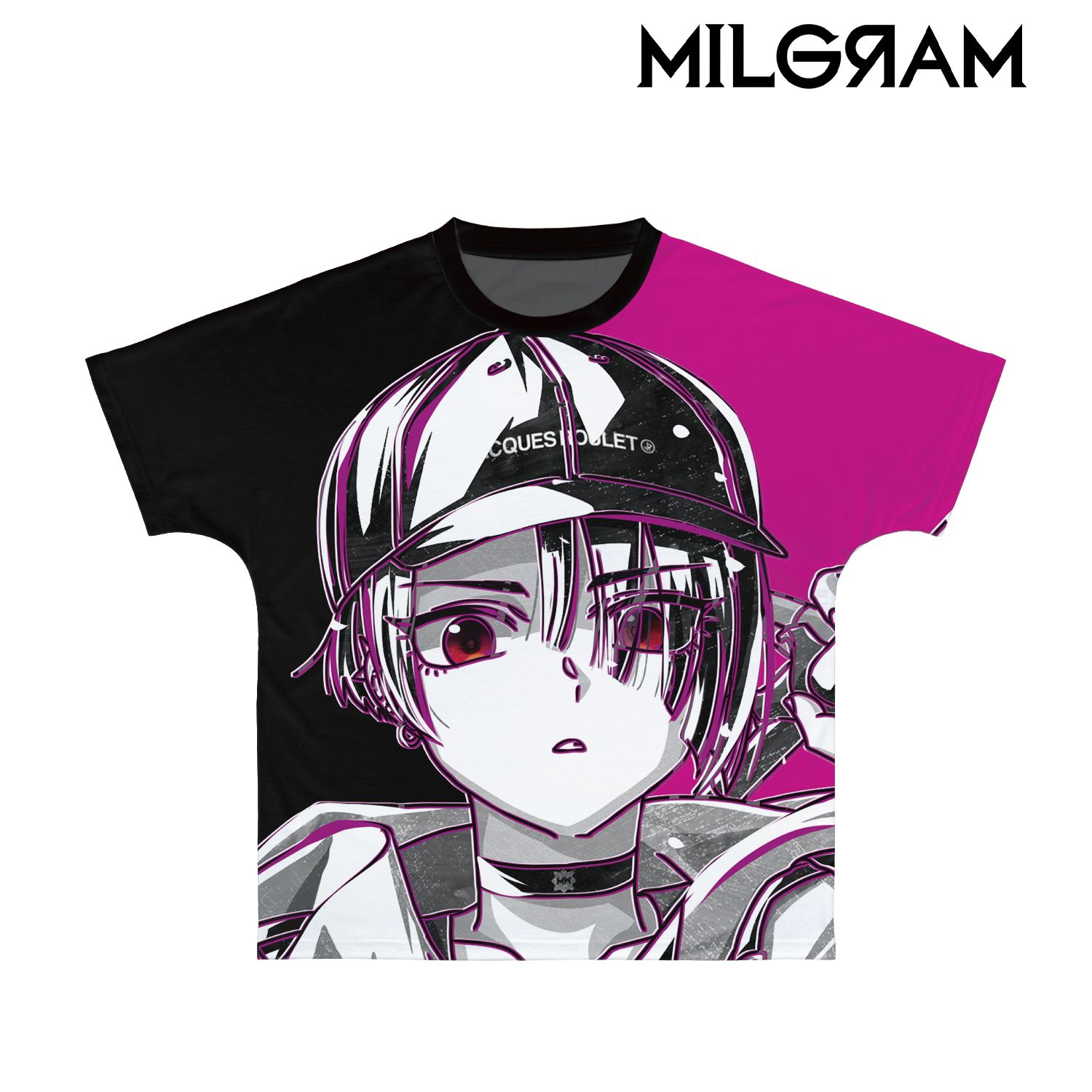 MILGRAM -ミルグラム- コトコ Ani-Art BLACK LABEL フルグラフィックTシャツユニセックス(サイズ/L) Image 3 | AniSmile