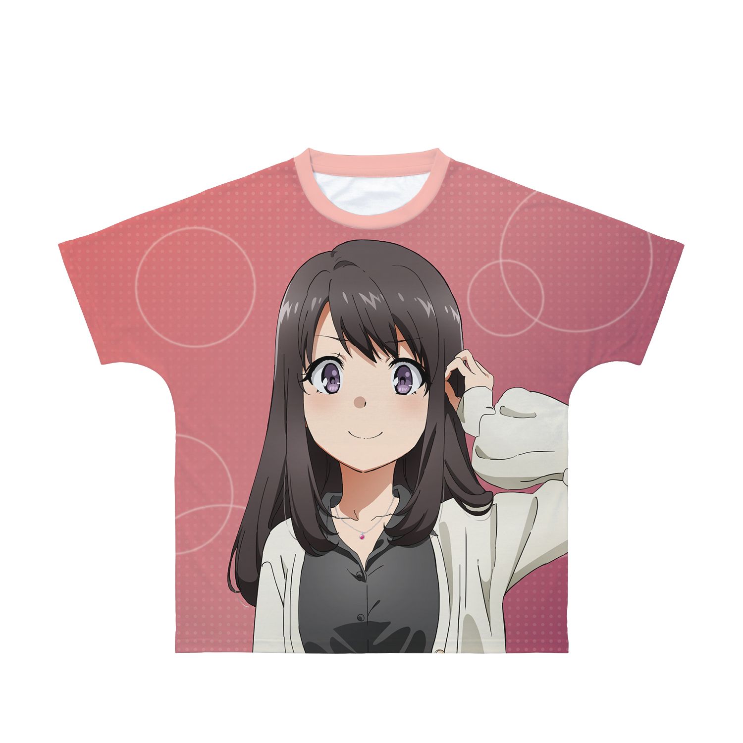 青春ブタ野郎はおでかけシスターの夢を見ない 広川卯月 フルグラフィックTシャツユニセックス(サイズ/XXL) - official product image | AniSmile