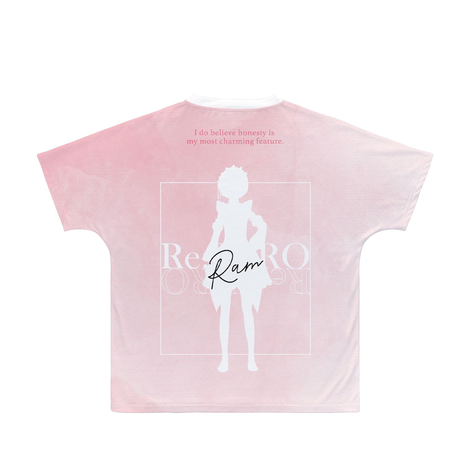Re:ゼロから始める異世界生活 ラム Ani-Art aqua label フルグラフィックTシャツユニセックス(サイズ/S) 画像 3 | AniSmile