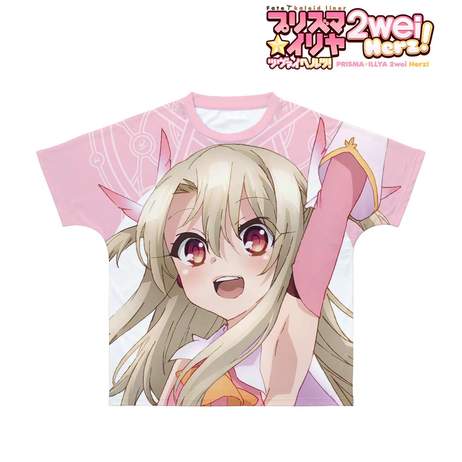 イリヤスフィール・フォン・アインツベルン フルグラフィックTシャツユニセックス(サイズ/M) 图片 2 | AniSmile