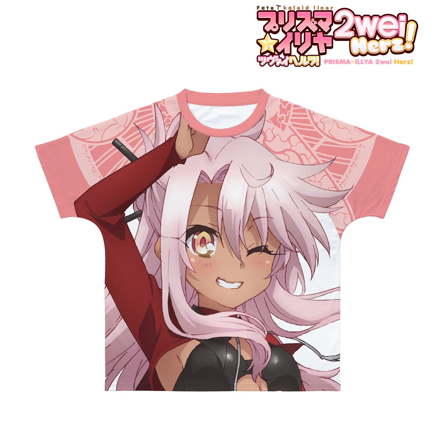 TVアニメ「Fate/kaleid liner プリズマ☆イリヤ ツヴァイ ヘルツ!」 クロエ・フォン・アインツベルン フルグラフィックTシャツユニセックス(サイズ/L) 图片 2 | AniSmile
