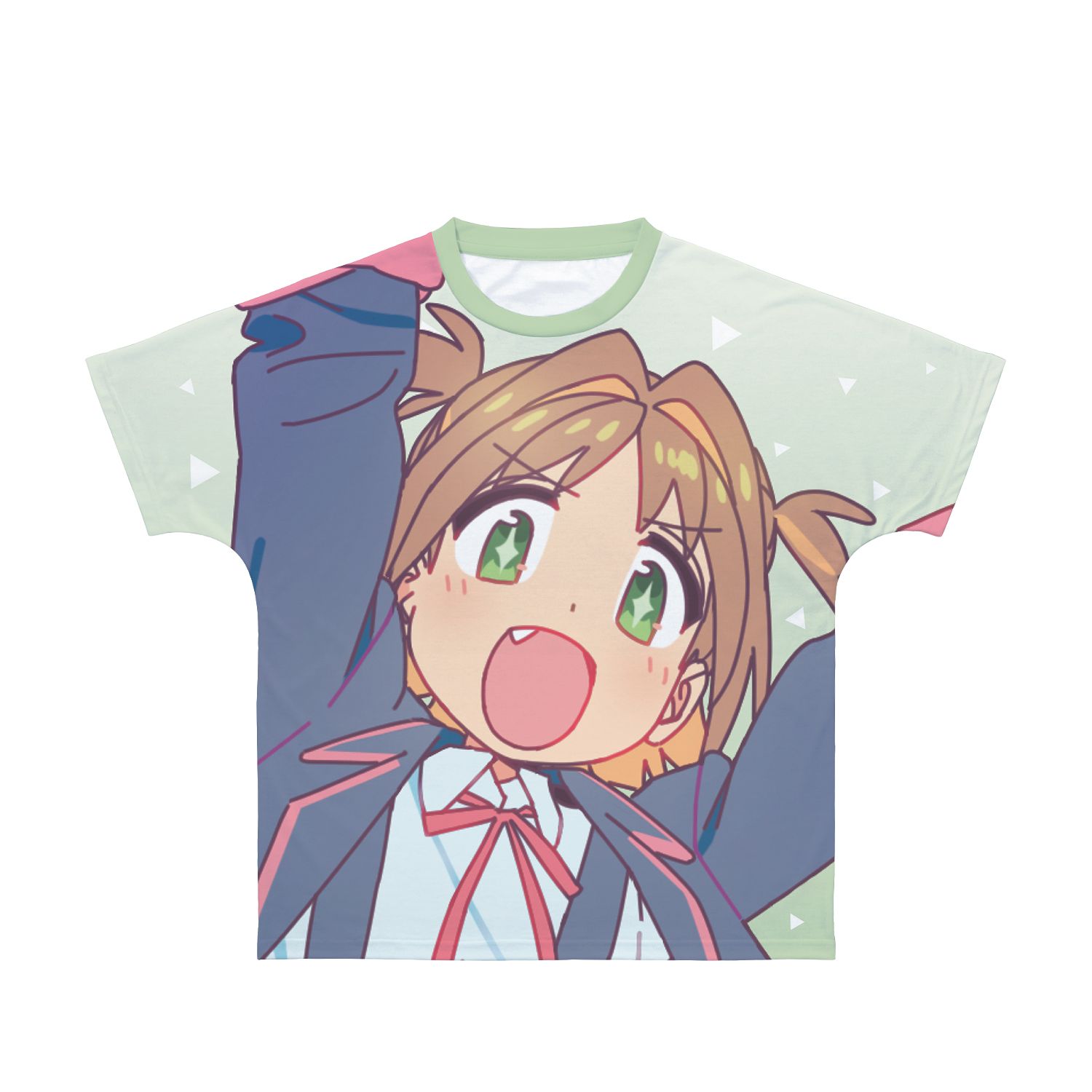 TVアニメ「お兄ちゃんはおしまい!」 桜花あさひ フルグラフィックTシャツユニセックス(サイズ/XS) - AniSmile