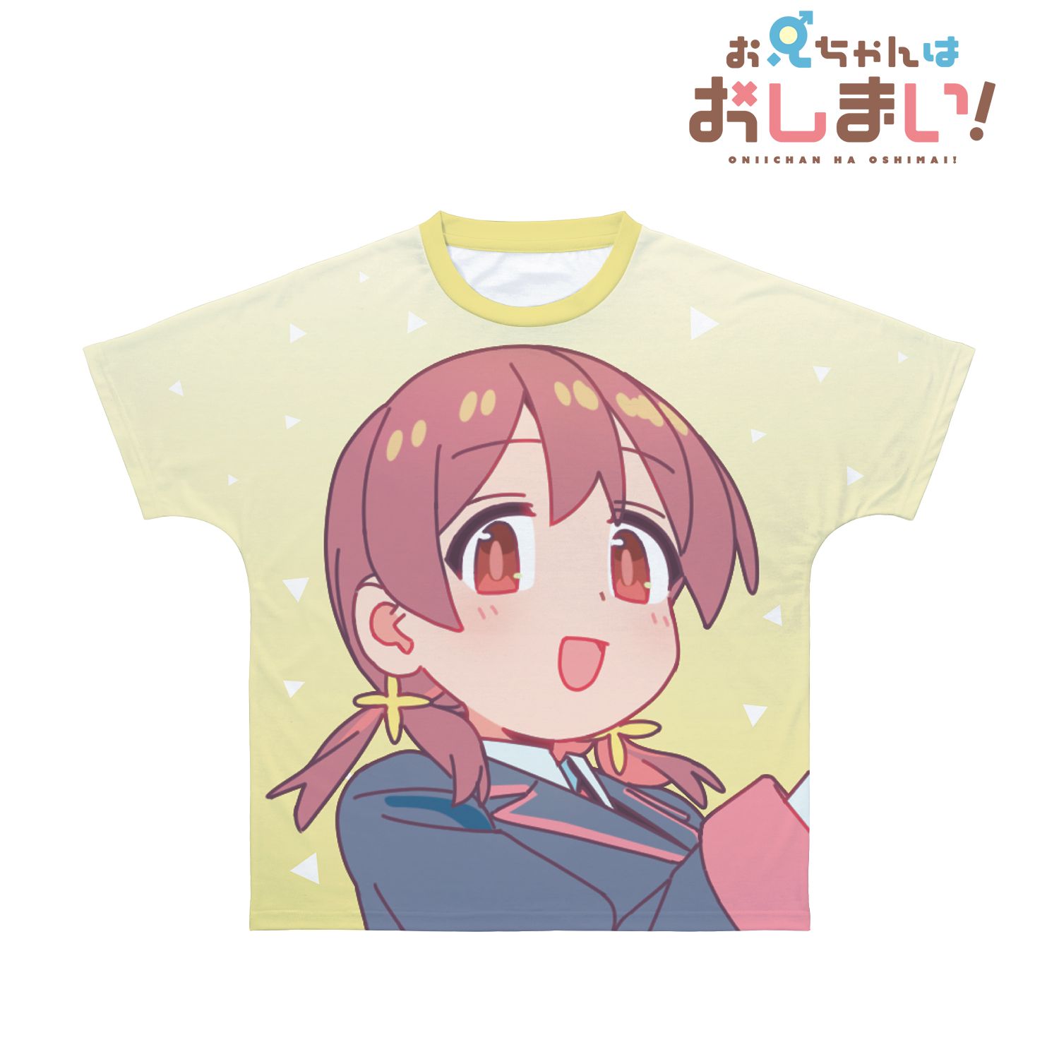 TVアニメ「お兄ちゃんはおしまい!」 室崎みよ フルグラフィックTシャツユニセックス(サイズ/XL) - AniSmile