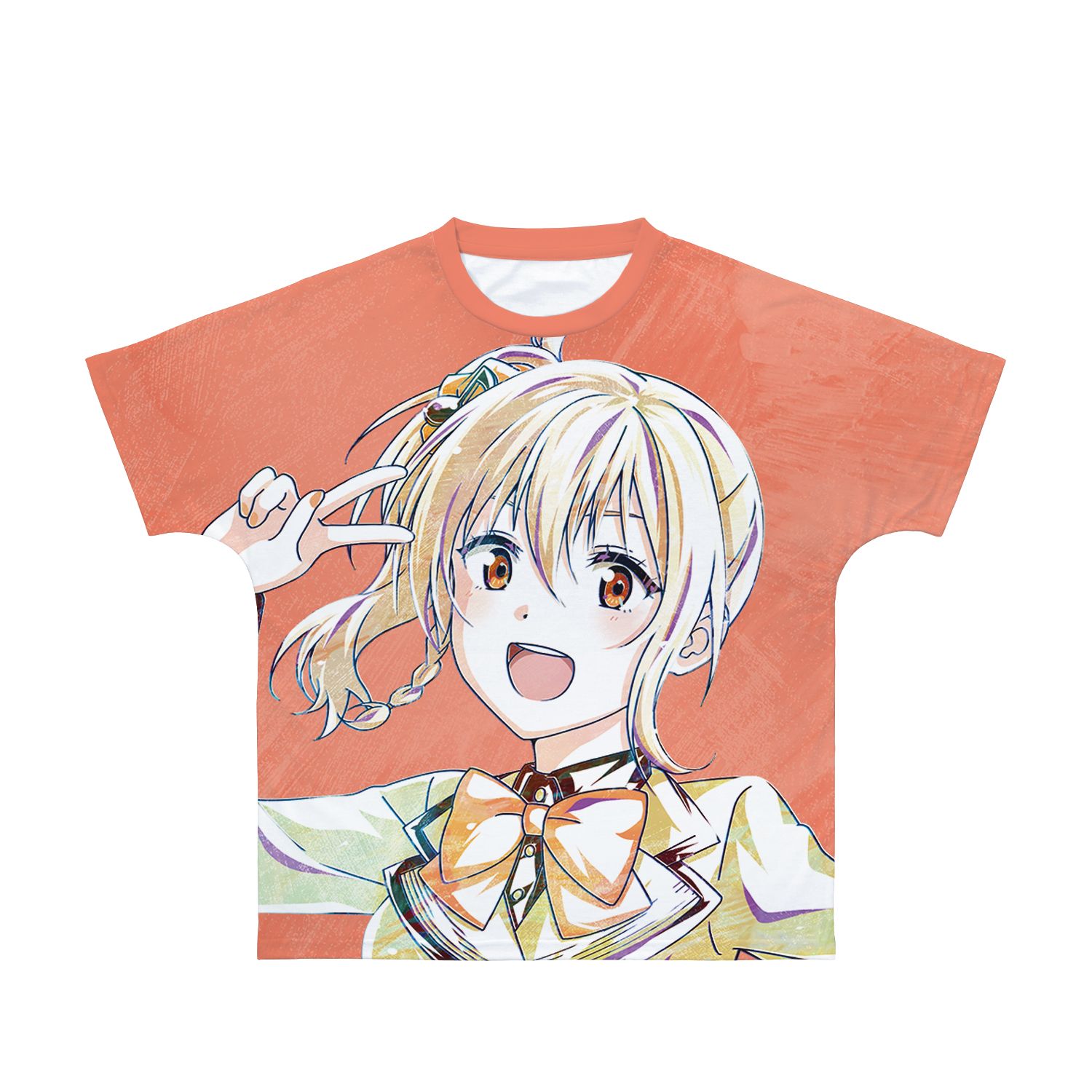 ラブライブ!虹ヶ咲学園スクールアイドル同好会 宮下 愛 Ani-Art フルグラフィックTシャツユニセックス(サイズ/XXS) - official product image | AniSmile
