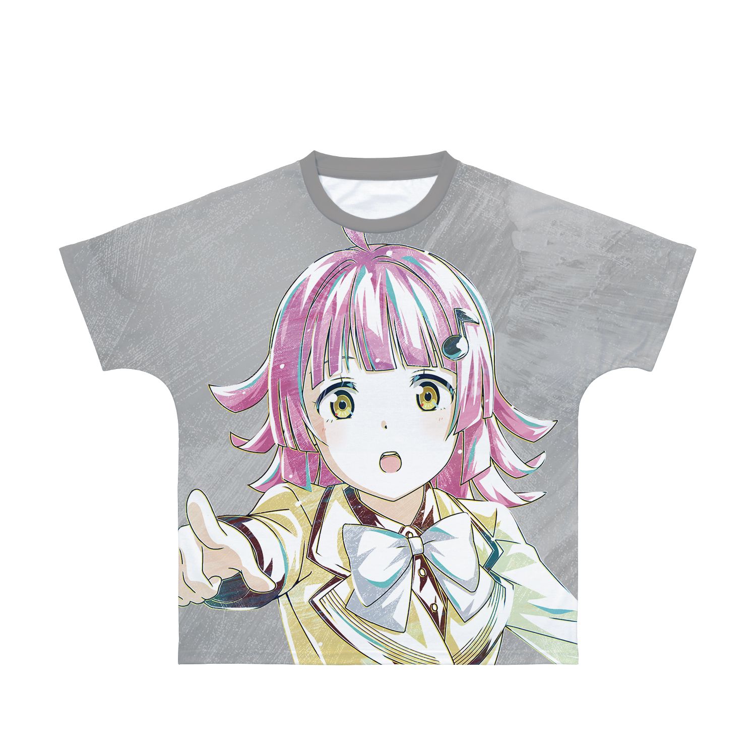ラブライブ!虹ヶ咲学園スクールアイドル同好会 天王寺 璃奈 Ani-Art フルグラフィックTシャツユニセックス(サイズ/M) Image 2 | AniSmile