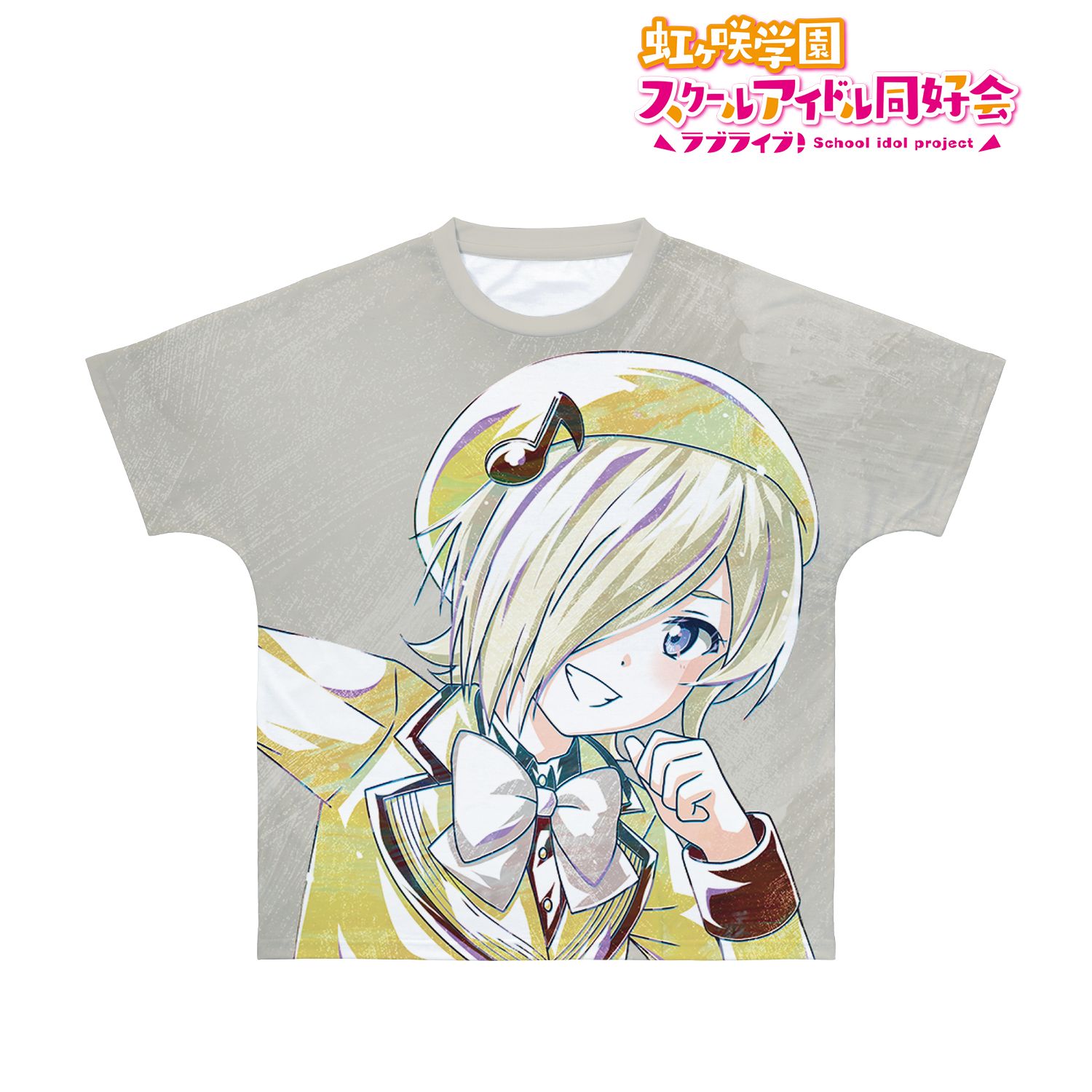 ラブライブ!虹ヶ咲学園スクールアイドル同好会 ミア・テイラー Ani-Art フルグラフィックTシャツユニセックス(サイズ/XXXL) Image 3 | AniSmile