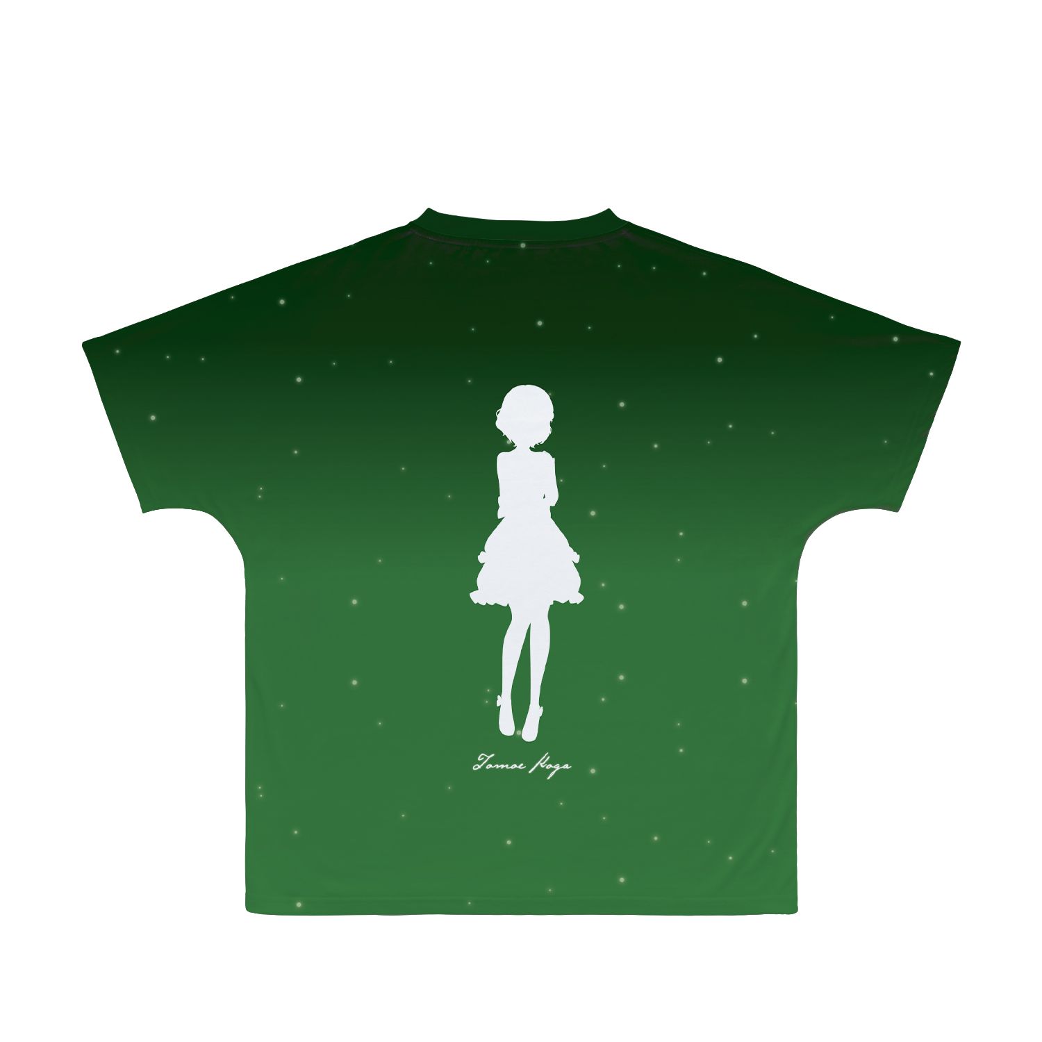 青春ブタ野郎はおでかけシスターの夢を見ない 描き下ろしイラスト 古賀朋絵 星空ドレスver. フルグラフィックTシャツユニセックス(サイズ/M) Image 2 | AniSmile