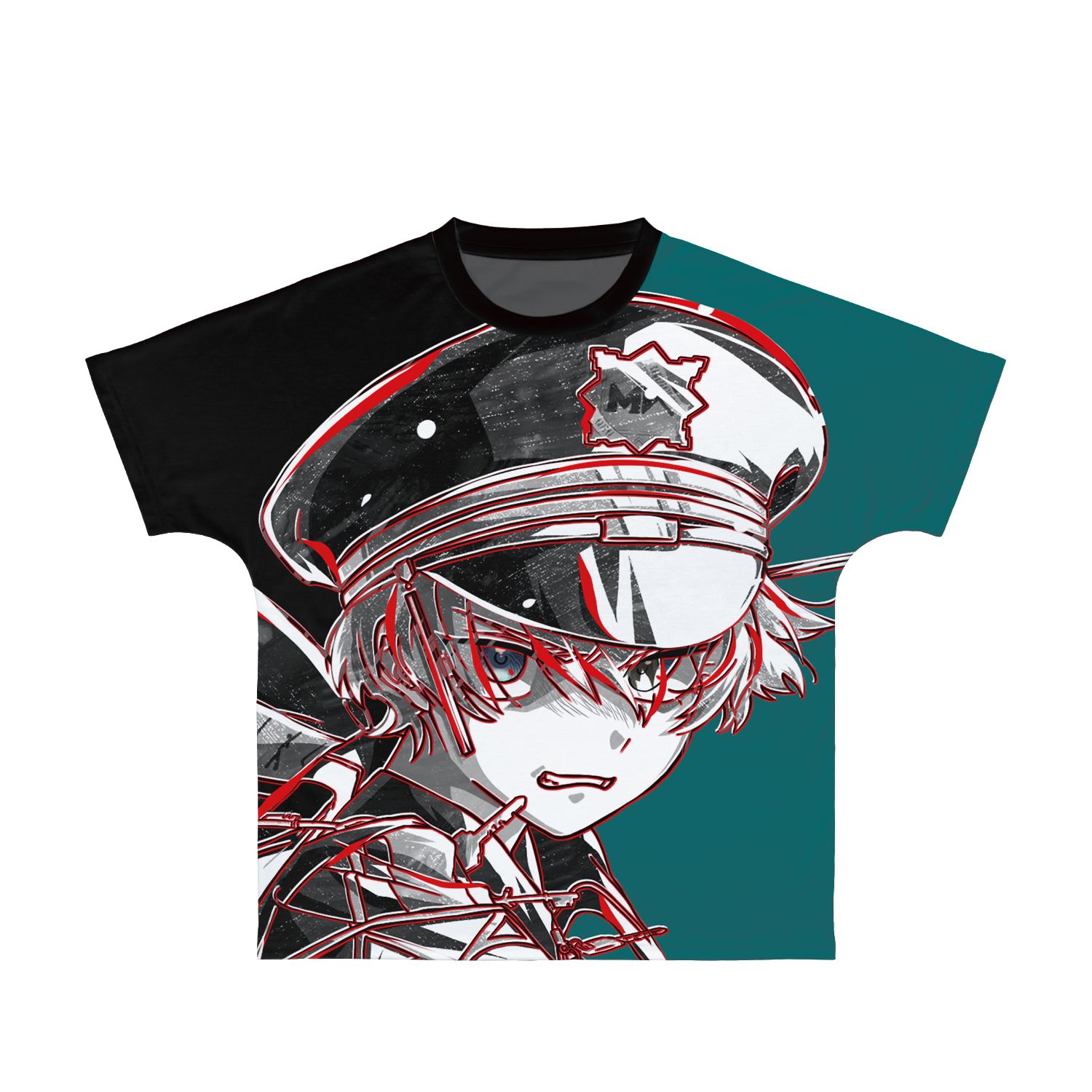 MILGRAM -ミルグラム- エス Ani-Art BLACK LABEL フルグラフィックTシャツユニセックス(サイズ/XS) - AniSmile