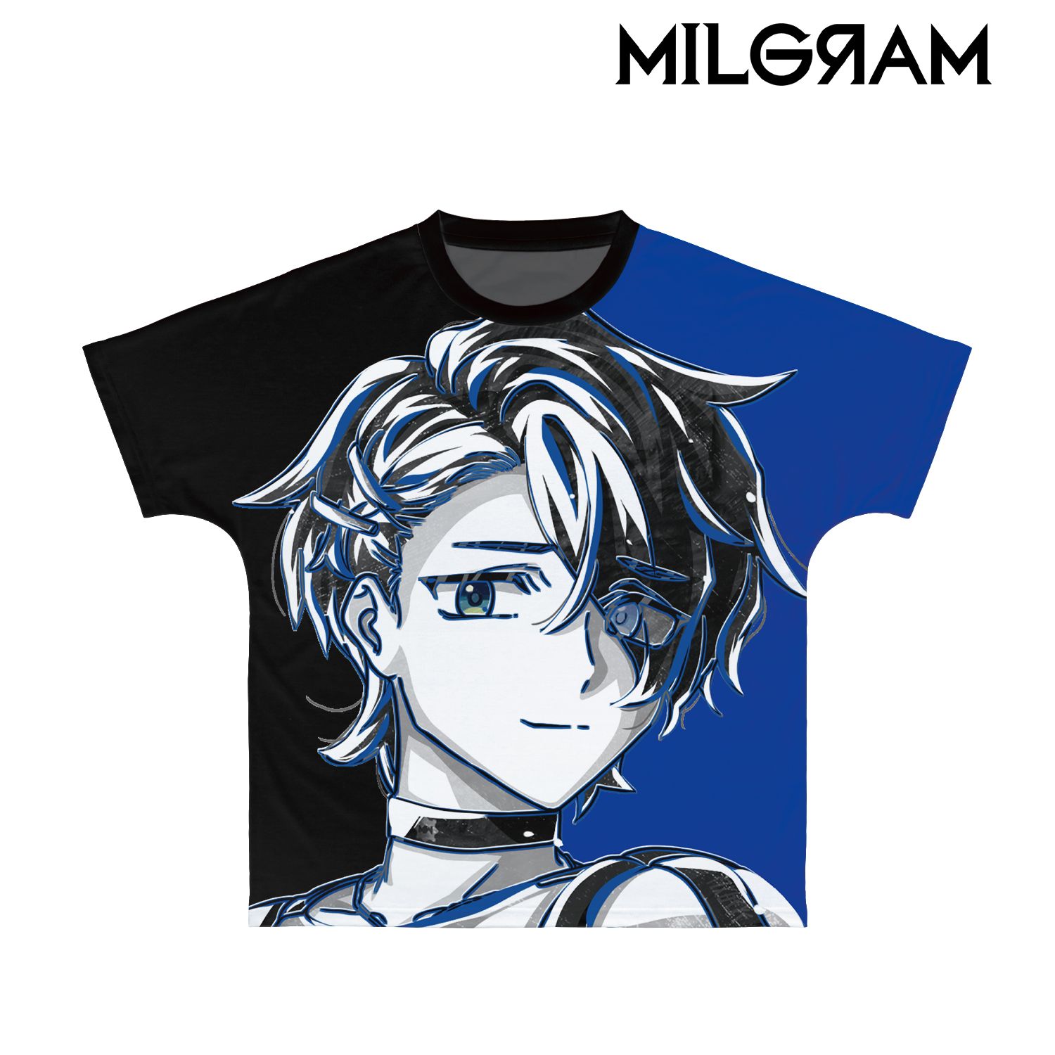 MILGRAM -ミルグラム- ハルカ Ani-Art BLACK LABEL フルグラフィックTシャツユニセックス(サイズ/XS) 图片 3 | AniSmile
