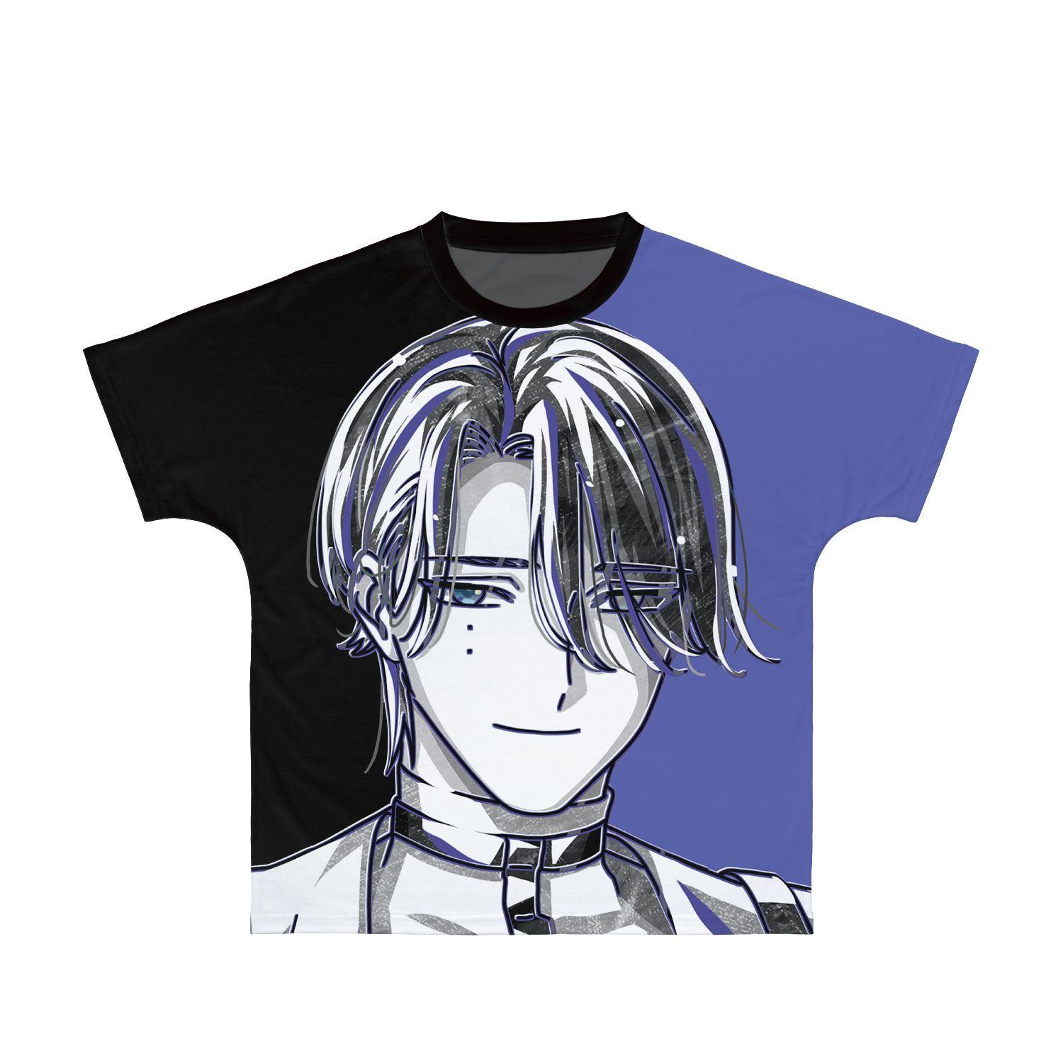 MILGRAM -ミルグラム- シドウ Ani-Art BLACK LABEL フルグラフィックTシャツユニセックス(サイズ/XL) - AniSmile