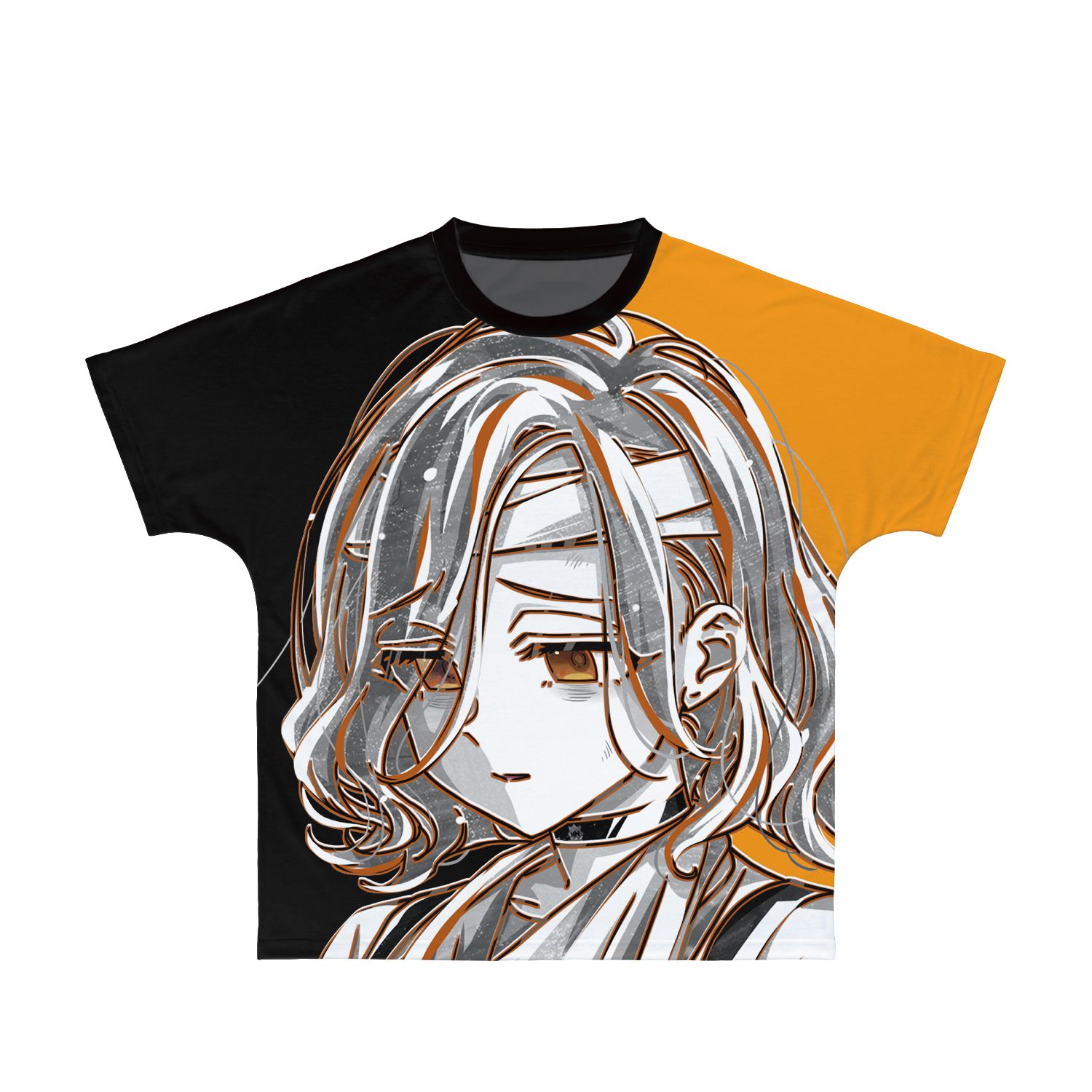 MILGRAM -ミルグラム- マヒル Ani-Art BLACK LABEL フルグラフィックTシャツユニセックス(サイズ/XXL) - AniSmile