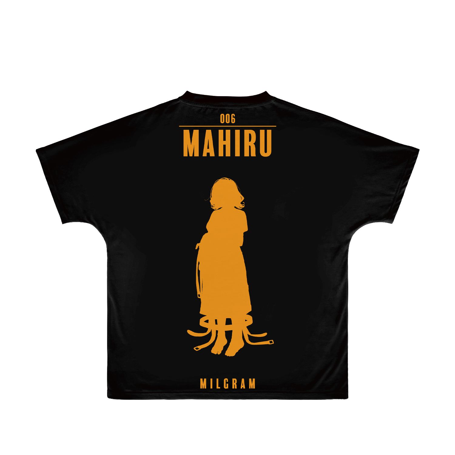 MILGRAM -ミルグラム- マヒル Ani-Art BLACK LABEL フルグラフィックTシャツユニセックス(サイズ/XXXL) - AniSmile