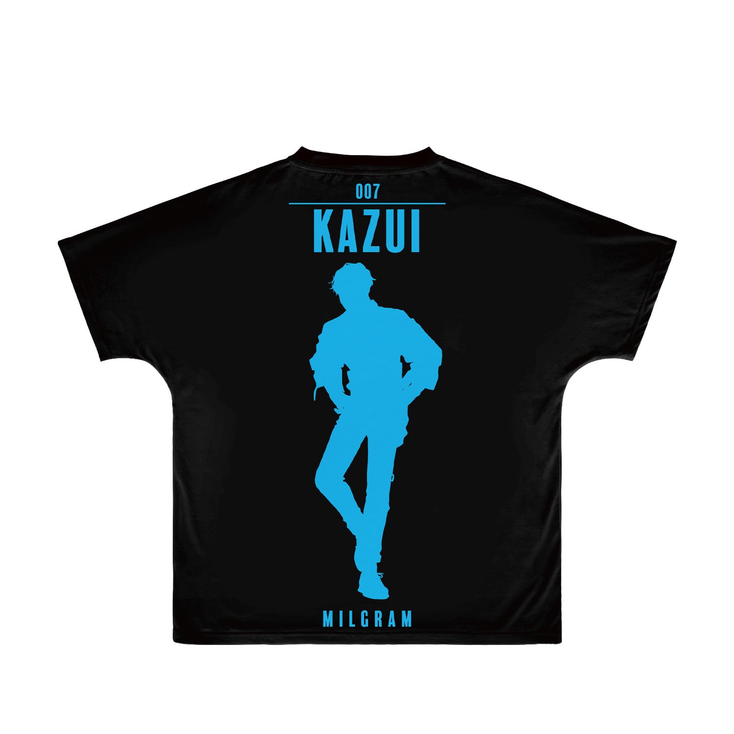 MILGRAM -ミルグラム- カズイ Ani-Art BLACK LABEL フルグラフィックTシャツユニセックス(サイズ/XXS) Image 2 | AniSmile