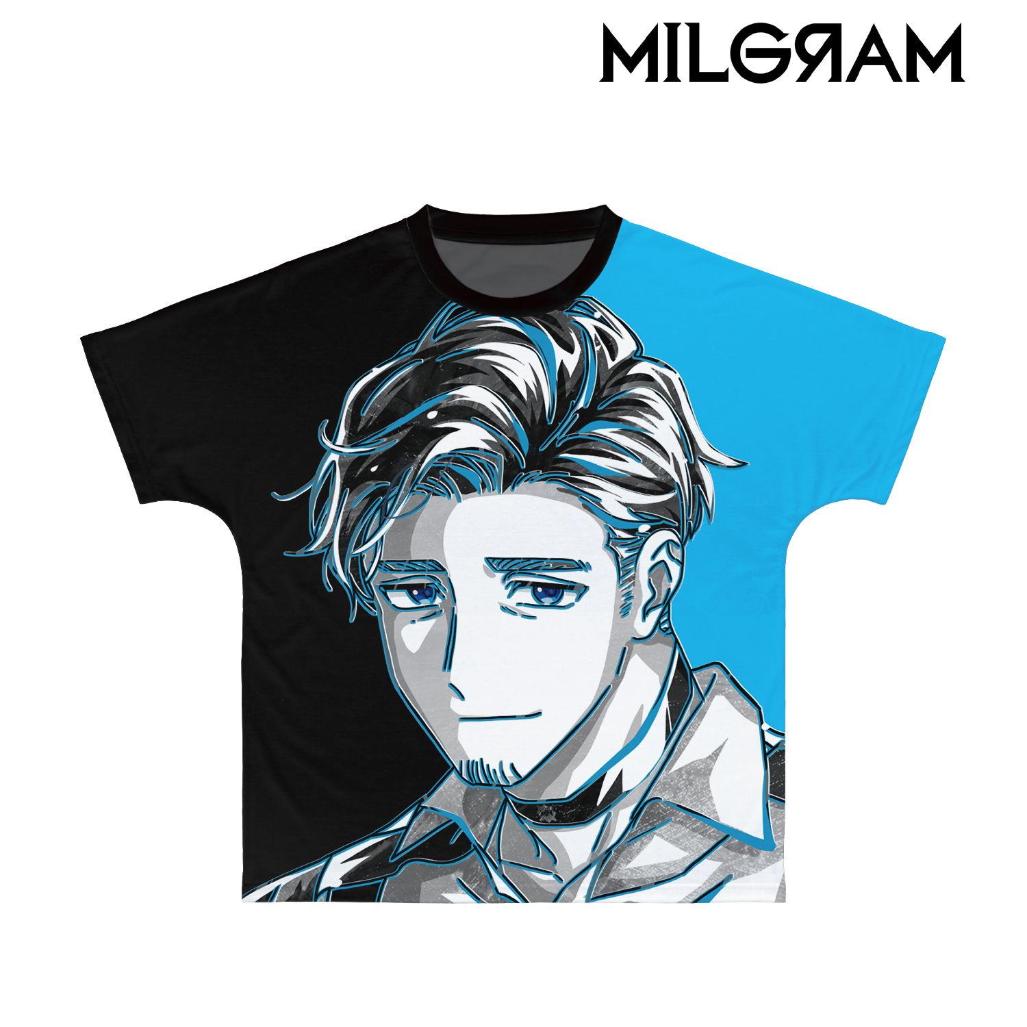 MILGRAM -ミルグラム- カズイ Ani-Art BLACK LABEL フルグラフィックTシャツユニセックス(サイズ/XXXL) Image 2 | AniSmile
