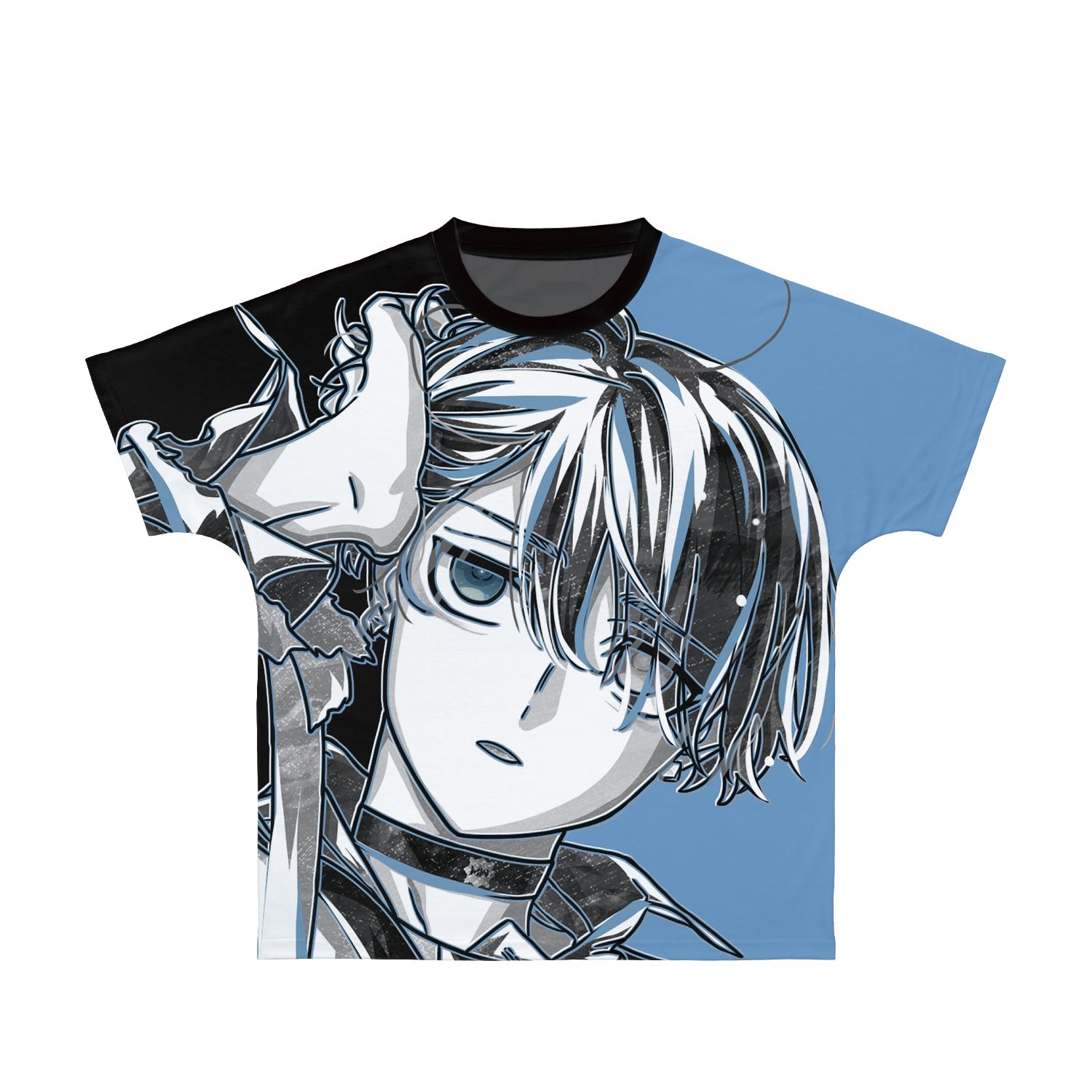 MILGRAM -ミルグラム- ミコト Ani-Art BLACK LABEL フルグラフィックTシャツユニセックス(サイズ/XXL) - AniSmile