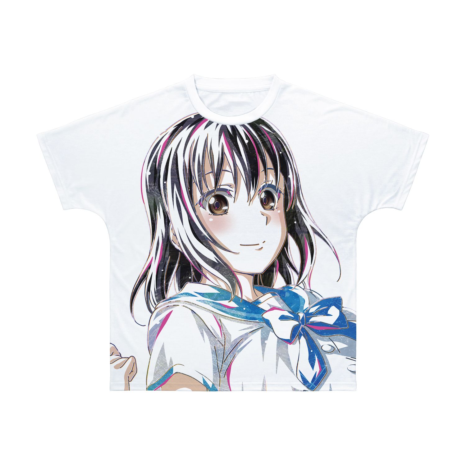 ストライク・ザ・ブラッドFINAL 姫柊雪菜 Ani-Art フルグラフィックTシャツユニセックス(サイズ/S) - official product image | AniSmile