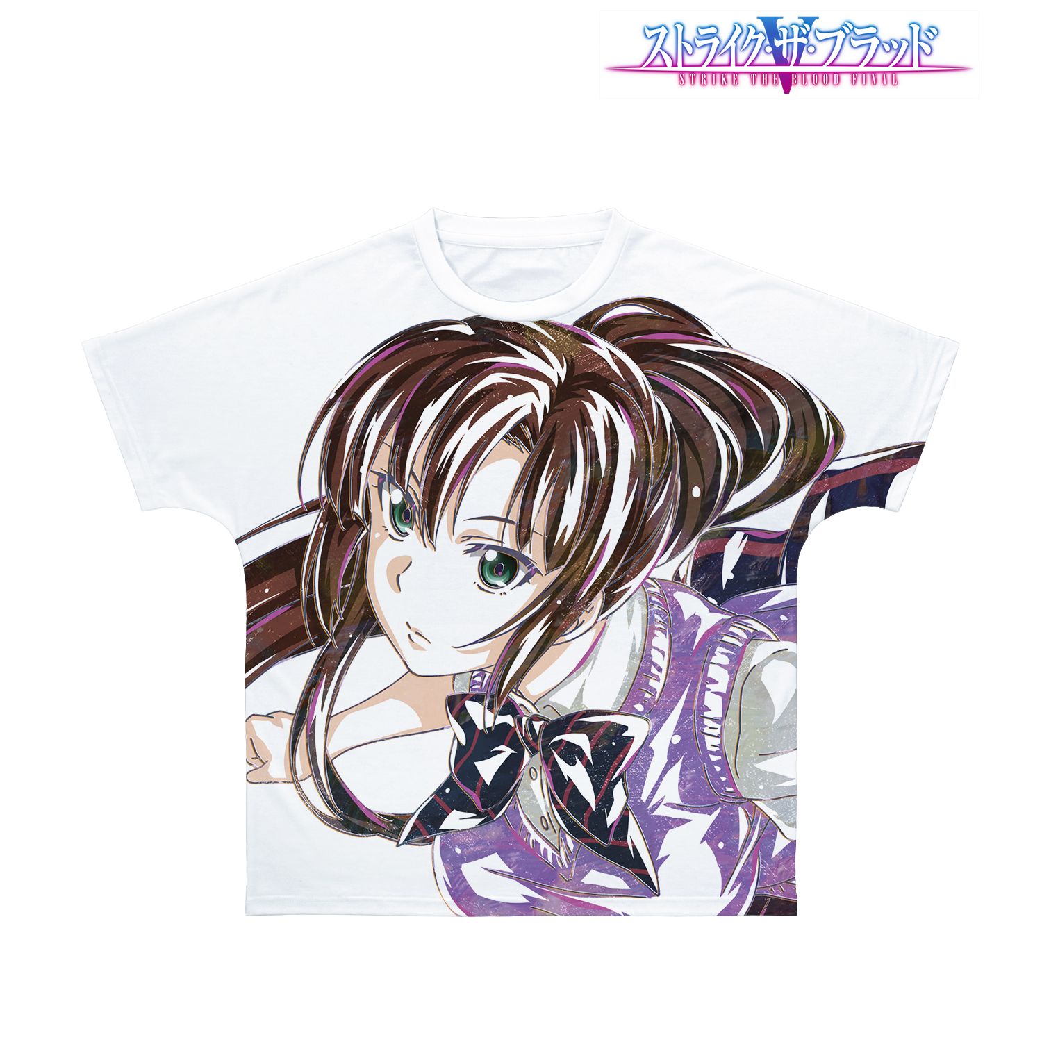 ストライク・ザ・ブラッドFINAL 煌坂紗矢華 Ani-Art フルグラフィックTシャツユニセックス(サイズ/XS) 画像 3 | AniSmile