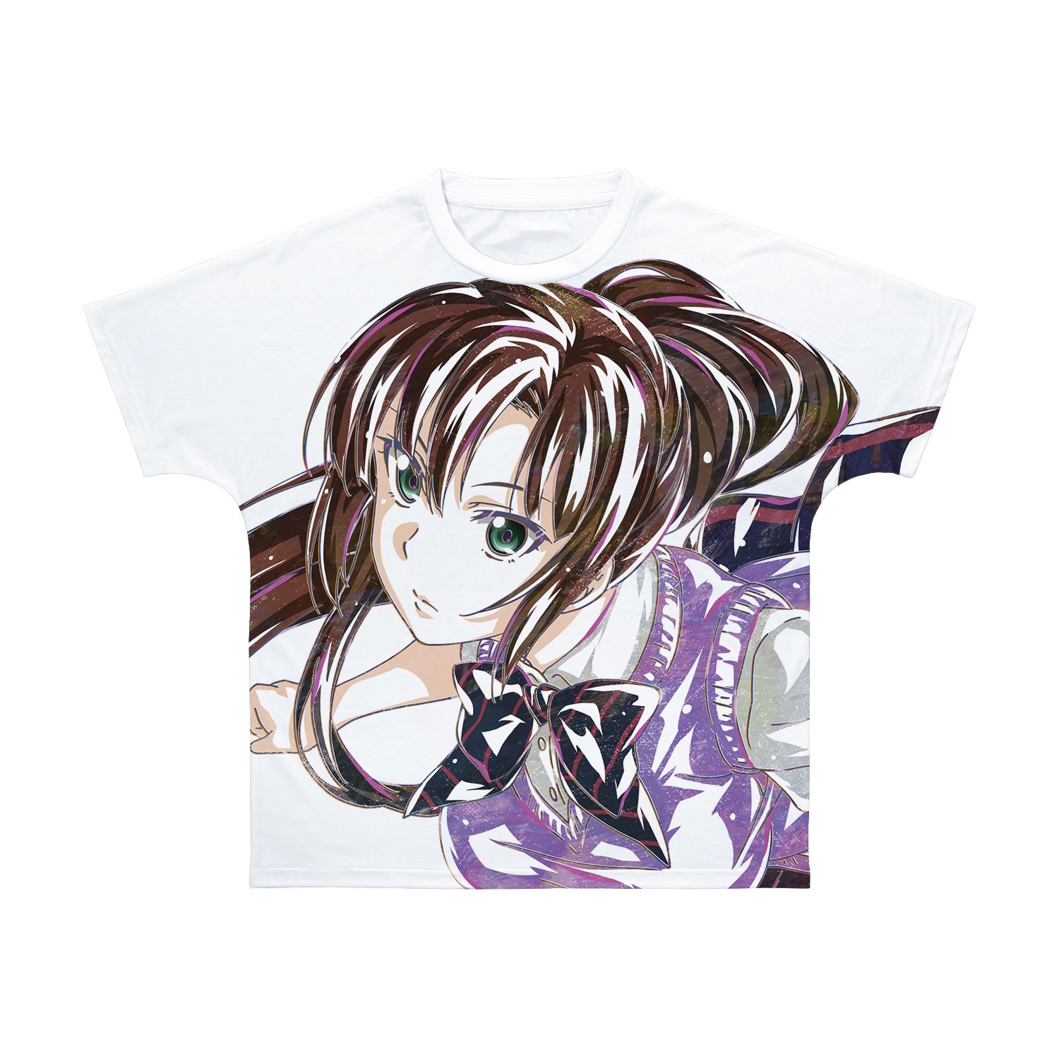 ストライク・ザ・ブラッドFINAL 煌坂紗矢華 Ani-Art フルグラフィックTシャツユニセックス(サイズ/XXXL) - official product image | AniSmile
