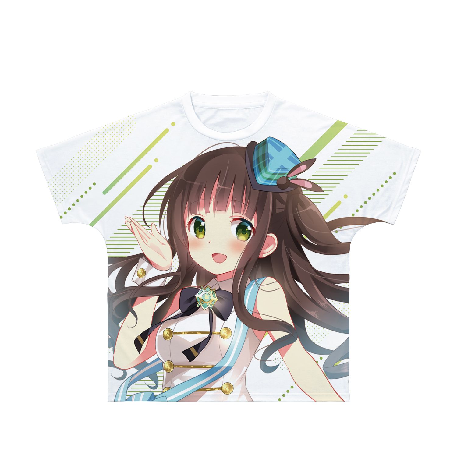 ご注文はうさぎですか? BLOOM 千夜 フルグラフィックTシャツユニセックス(サイズ/XL) - AniSmile