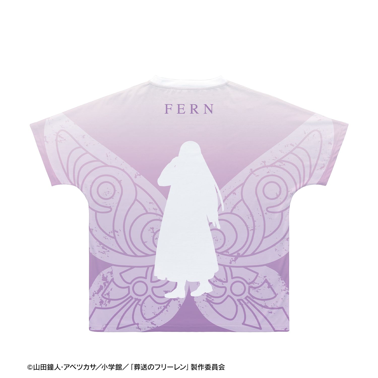 『葬送のフリーレン』 フェルン フルグラフィックTシャツユニセックス(サイズ/XXS) Image 3 | AniSmile
