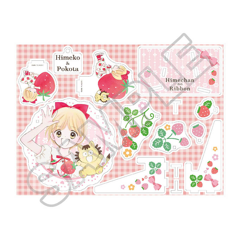 姫ちゃんのリボン いちごワンピース アクリルスタンドジオラマ Image 2 | AniSmile