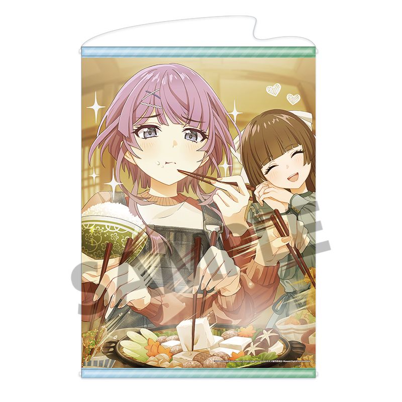 シャインポスト Be Your アイドル! B2タペストリー vol.4 東江 凪&薬師院 亜珠花 - 公式商品画像 | AniSmile