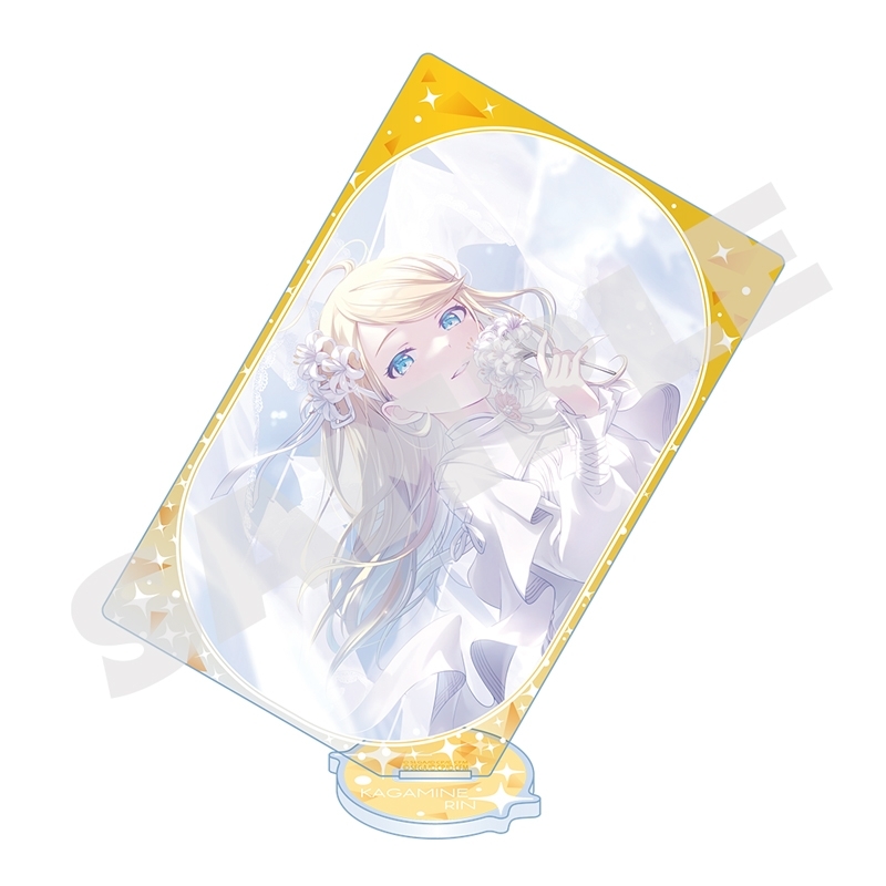 PJSK プロジェクトセカイ カラフルステージ! feat.初音ミク カラフルフェスティバル カード型アクリルスタンド 鏡音リン - AniSmile