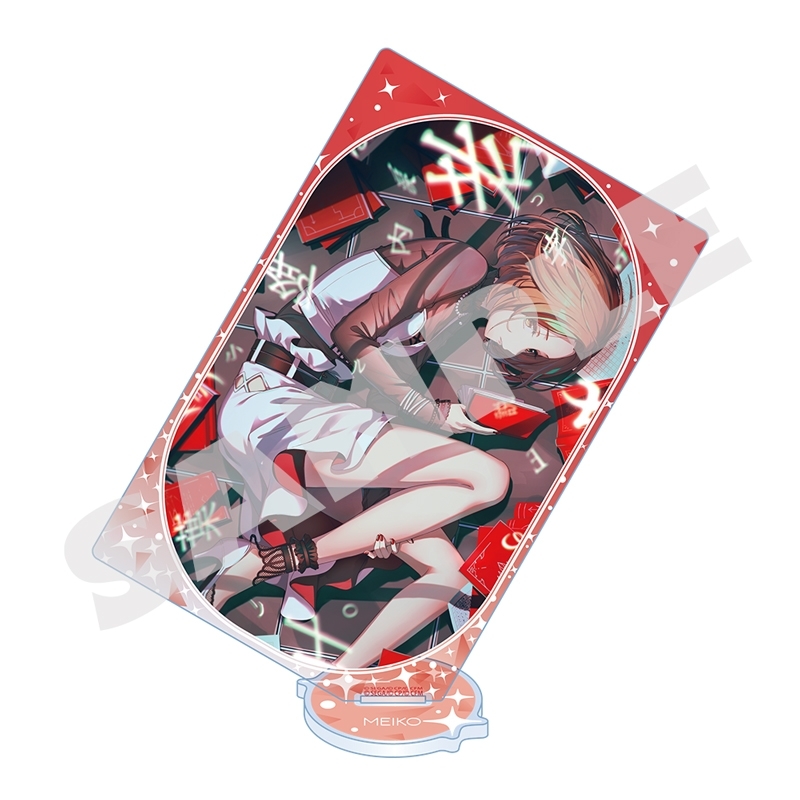 PJSK プロジェクトセカイ カラフルステージ! feat.初音ミク カラフルフェスティバル カード型アクリルスタンド MEIKO - official product image | AniSmile