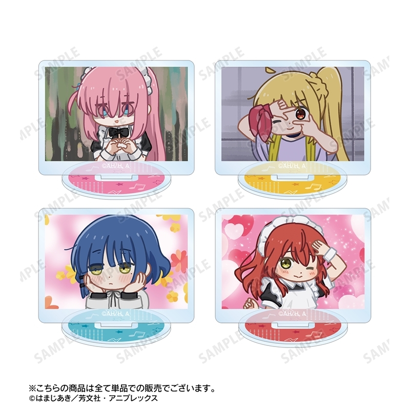 アニメ「ぼっち・ざ・ろっく!」 後藤ひとり ゆるコマ アクリルスタンドマルチバッジ 图片 4 | AniSmile