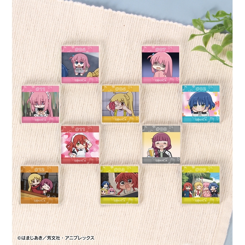 アニメ「ぼっち・ざ・ろっく!」 トレーディング ゆるコマ アクリルタイル(単位/単品) Image 4 | AniSmile