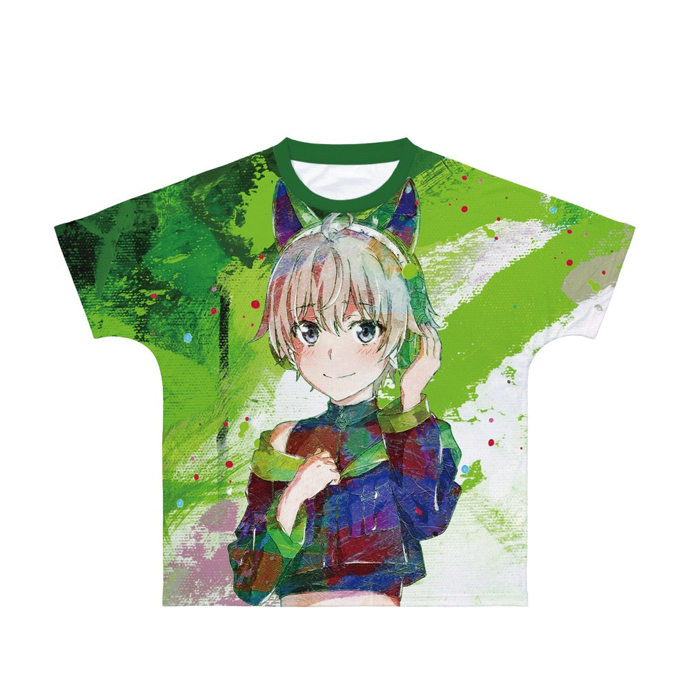 やはり俺の青春ラブコメはまちがっている。完 描き下ろし 戸塚彩加 ゲーミングファッションver. grunge CANVAS フルグラフィックTシャツユニセックス(サイズ/XXS) - 官方商品图片 | AniSmile