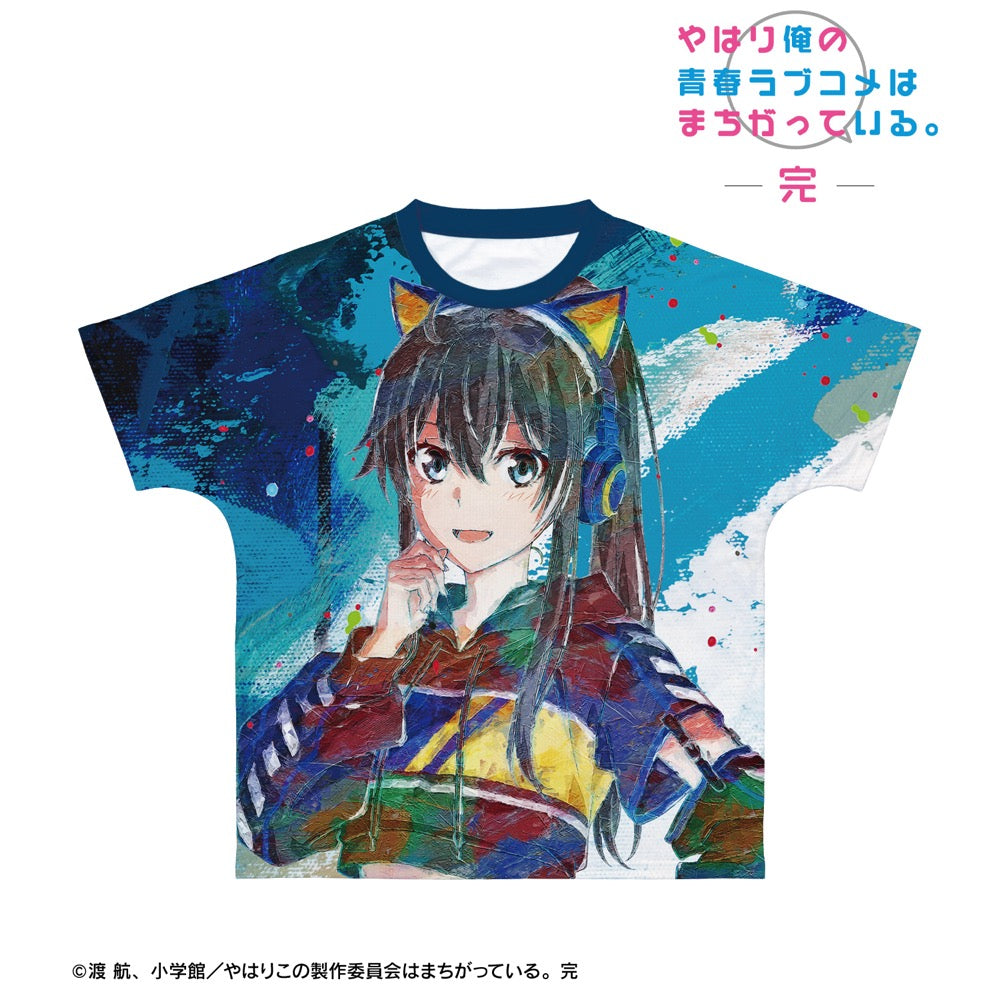 やはり俺の青春ラブコメはまちがっている。完 描き下ろし 雪ノ下雪乃 ゲーミングファッションver. grunge CANVAS フルグラフィックTシャツユニセックス(サイズ/XXS) Image 2 | AniSmile