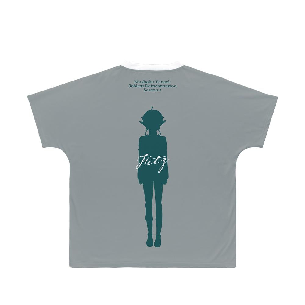 アニメ「無職転生Ⅱ ~異世界行ったら本気だす~」 フィッツ Ani-Art フルグラフィックTシャツユニセックス(サイズ/XS) 图片 3 | AniSmile