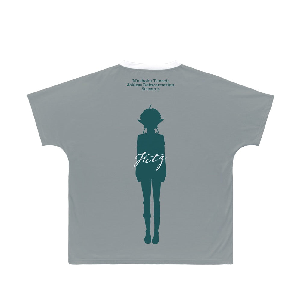 アニメ「無職転生Ⅱ ~異世界行ったら本気だす~」 フィッツ Ani-Art フルグラフィックTシャツユニセックス(サイズ/XXS) 图片 3 | AniSmile