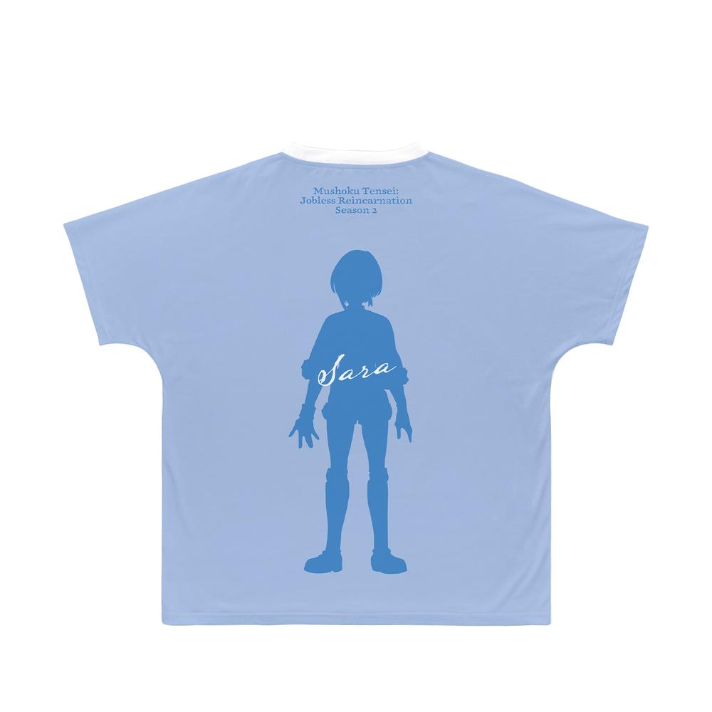 アニメ「無職転生Ⅱ ～異世界行ったら本気だす～」 サラ Ani-Art フルグラフィックTシャツユニセックス(サイズ/XXL) 图片 3 | AniSmile