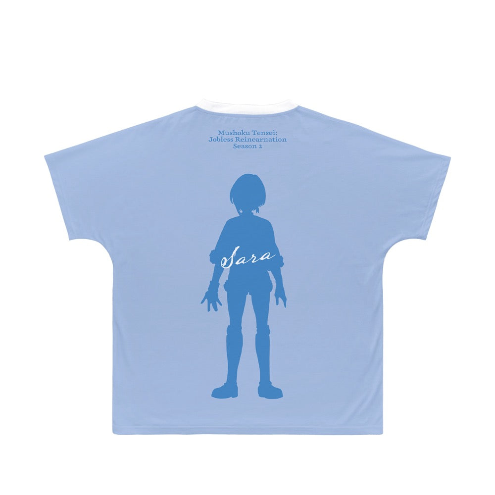 アニメ「無職転生Ⅱ ～異世界行ったら本気だす～」 サラ Ani-Art フルグラフィックTシャツユニセックス(サイズ/XXS) 图片 3 | AniSmile