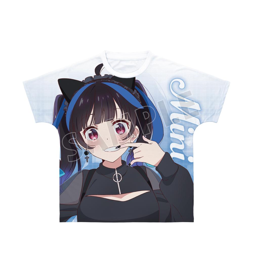 TVアニメ『彼女、お借りします』 描き下ろし 八重森みに ガーリーファッションver. フルグラフィックTシャツユニセックス(サイズ/XXXL) - AniSmile