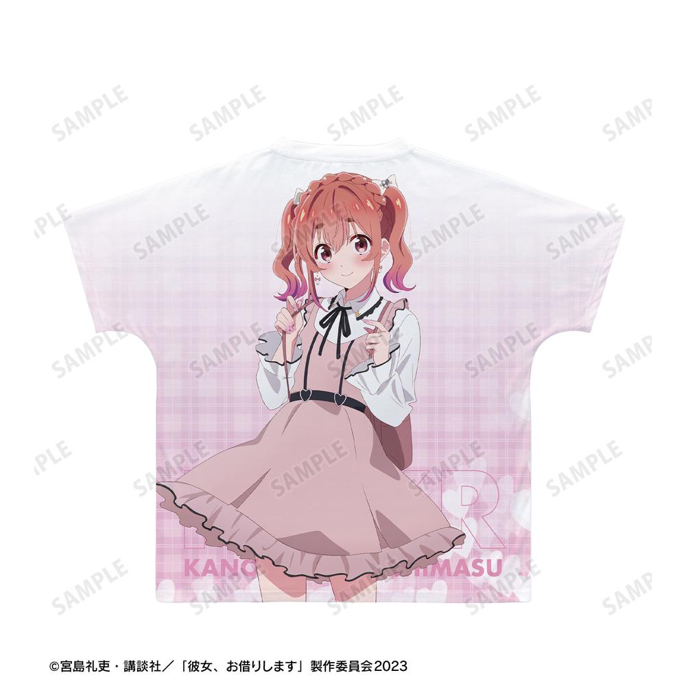 TVアニメ『彼女、お借りします』 描き下ろし 桜沢 墨 ガーリーファッションver. フルグラフィックTシャツユニセックス(サイズ/XXXL) 图片 3 | AniSmile