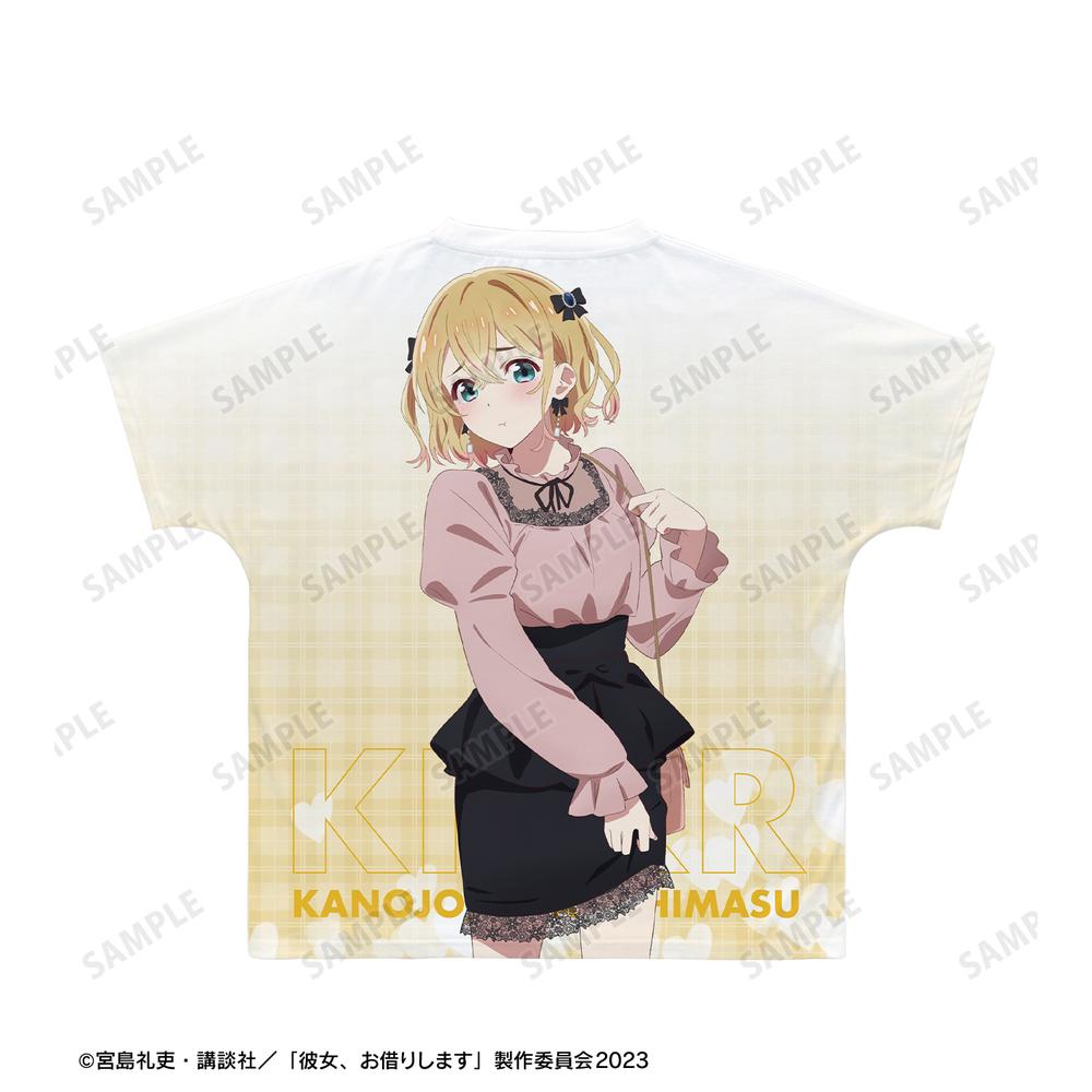 TVアニメ『彼女、お借りします』 描き下ろし 七海麻美 ガーリーファッションver. フルグラフィックTシャツユニセックス(サイズ/L) 图片 3 | AniSmile