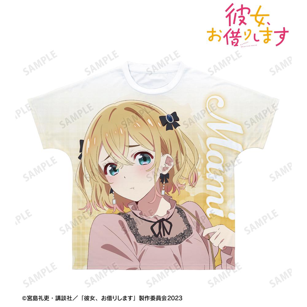 TVアニメ『彼女、お借りします』 描き下ろし 七海麻美 ガーリーファッションver. フルグラフィックTシャツユニセックス(サイズ/S) 图片 2 | AniSmile