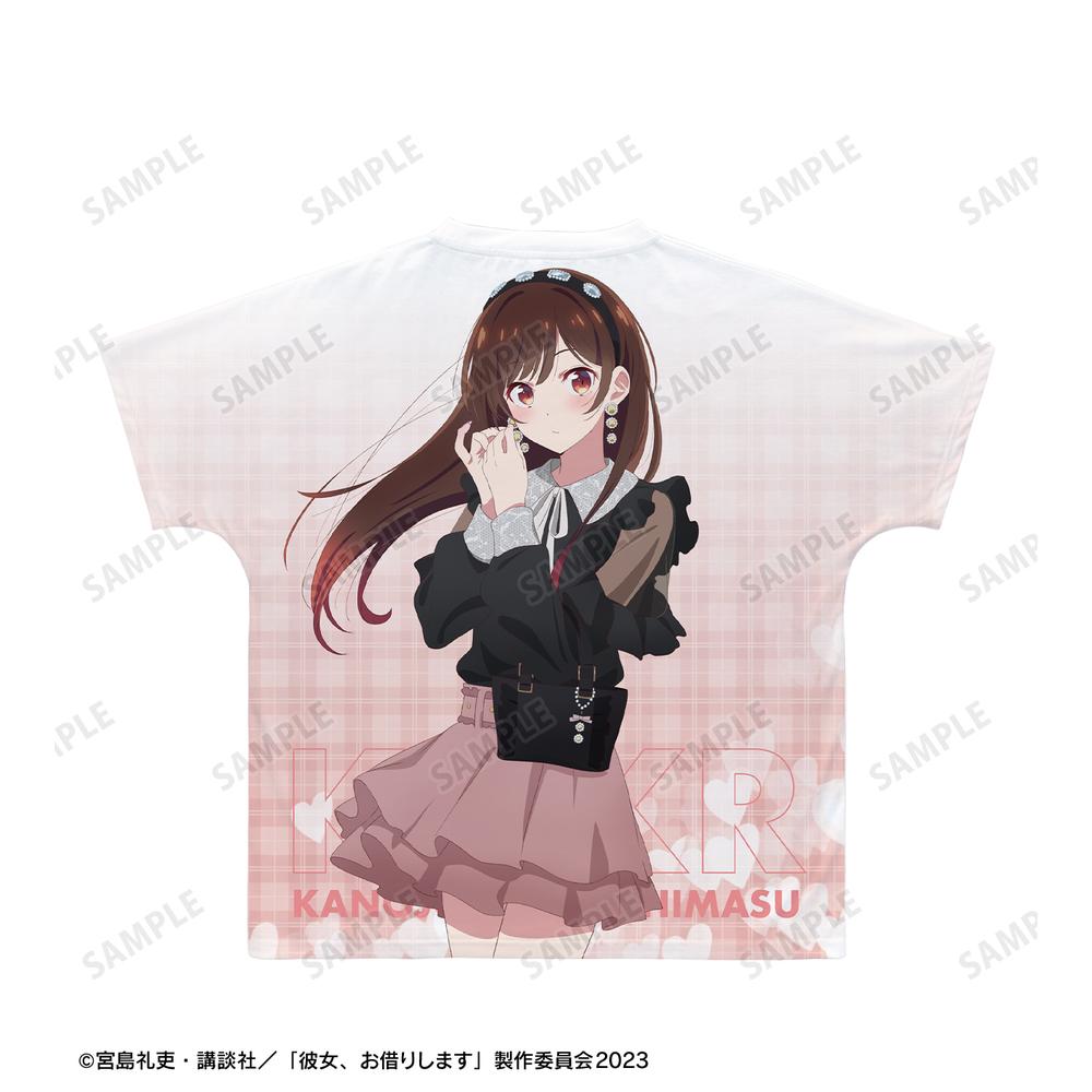 TVアニメ『彼女、お借りします』 描き下ろし 水原千鶴 ガーリーファッションver. フルグラフィックTシャツユニセックス(サイズ/XS) 画像 3 | AniSmile