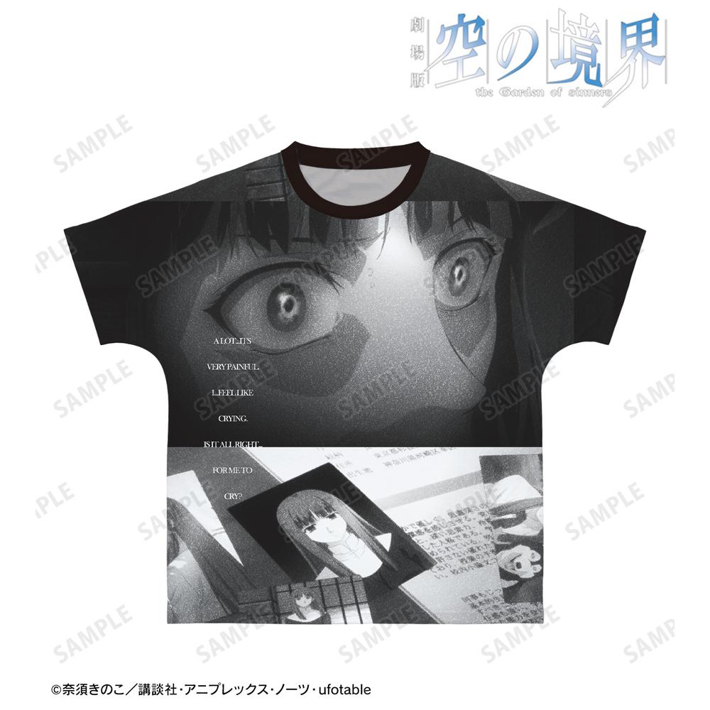 劇場版「空の境界」 浅上藤乃 フルグラフィックTシャツユニセックス(サイズ/XXL) 图片 2 | AniSmile